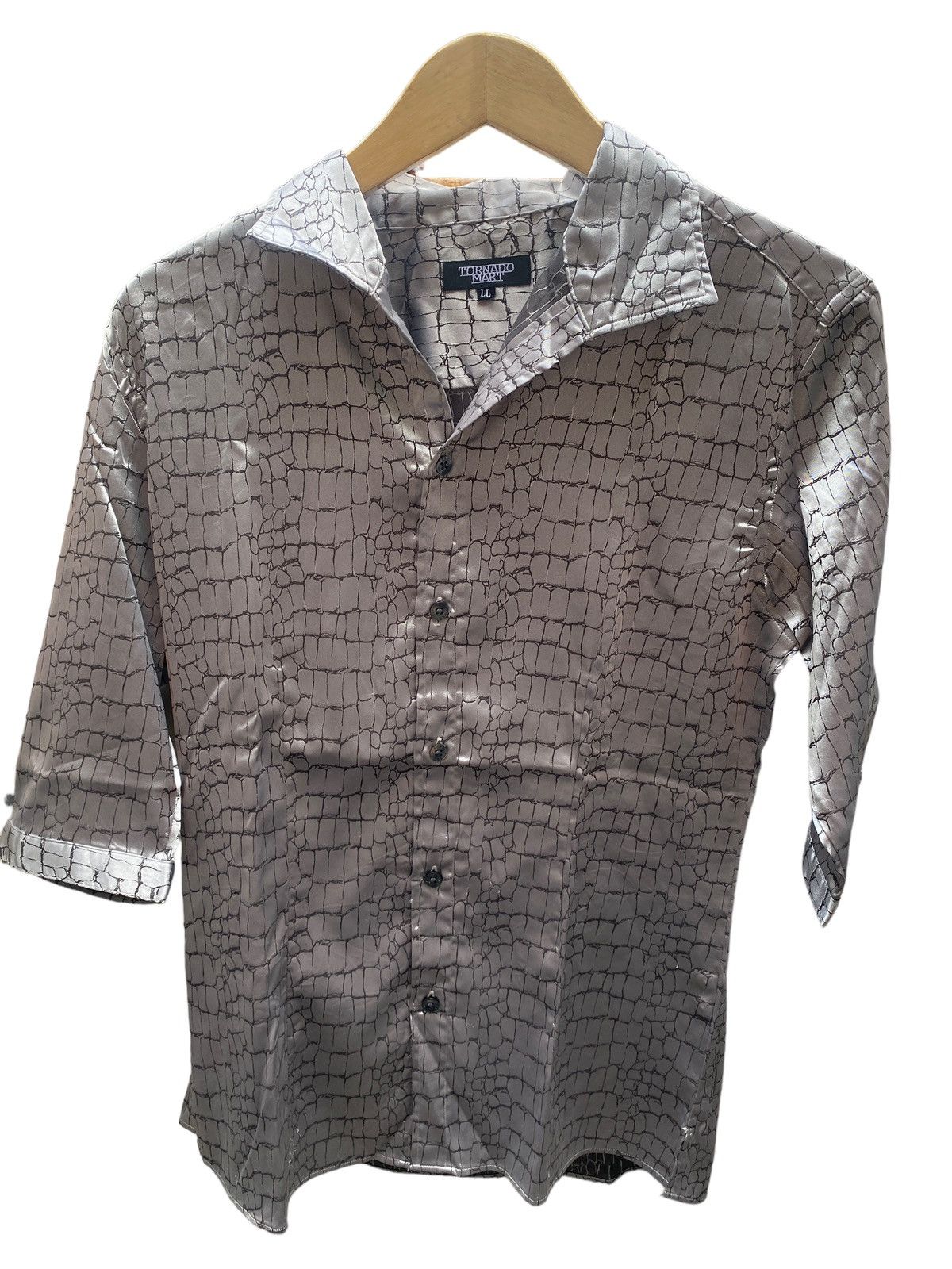 Tornado Mart 2000's Tornado Mart Abstrack Patrern Shirts Size US M / EU 48-50 / 2 - 1 Thumbnail