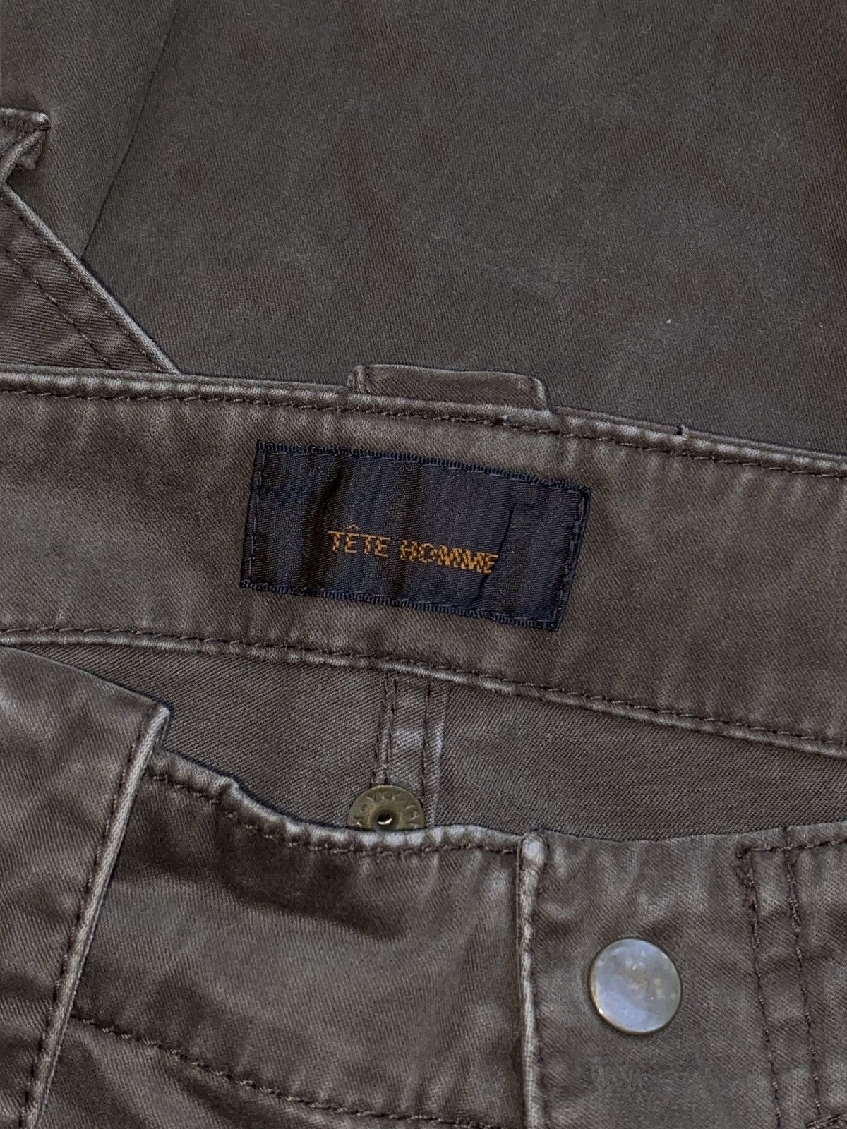 Issey Miyake 1990s Tete Home Multipocket Bondage Pant Size US 31 - 7 Thumbnail