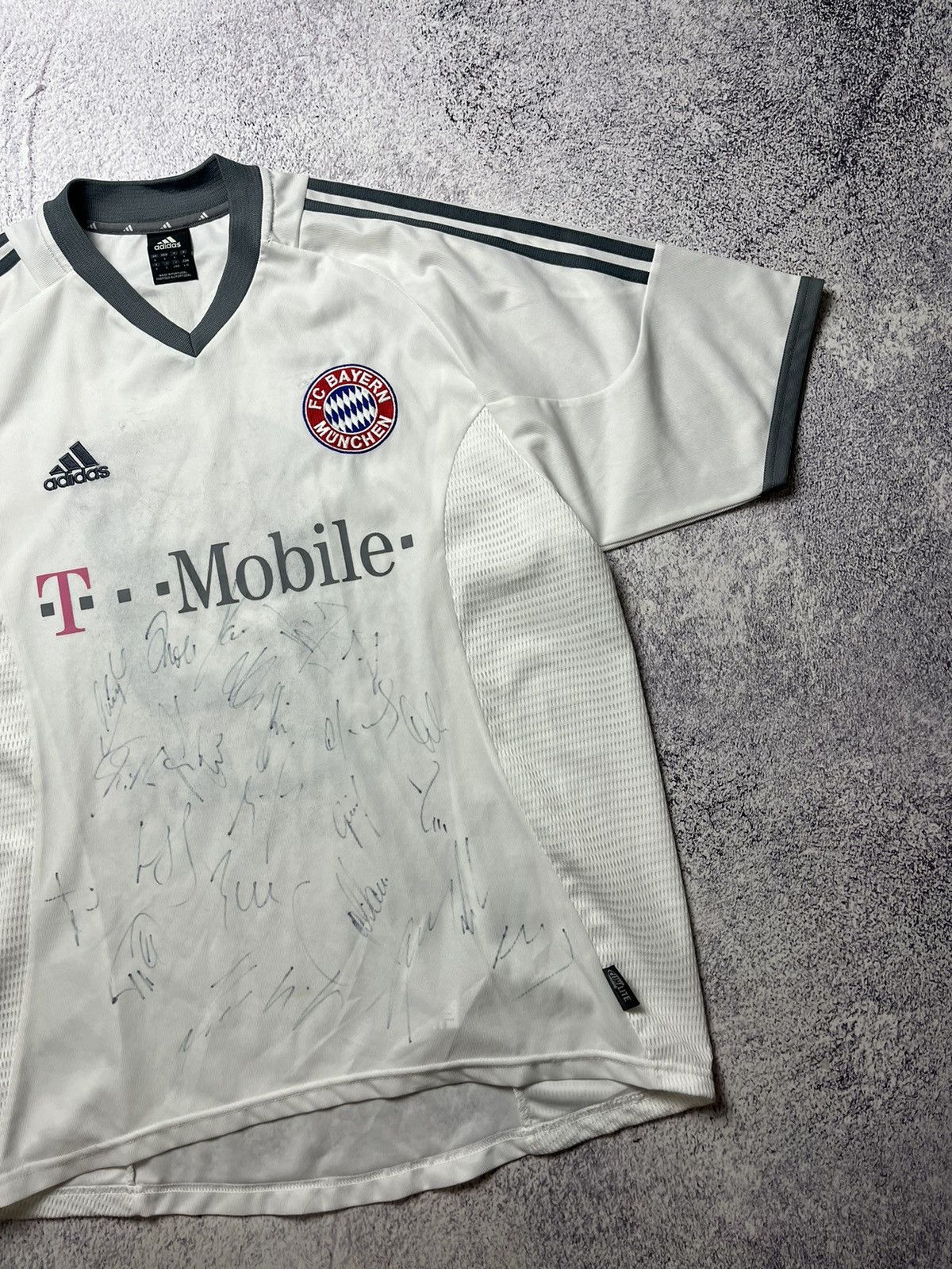 Adidas Vintage Adidas FC Bayern Ballack #13 Football Soccer Jersey Size US L / EU 52-54 / 3 - 3 Thumbnail