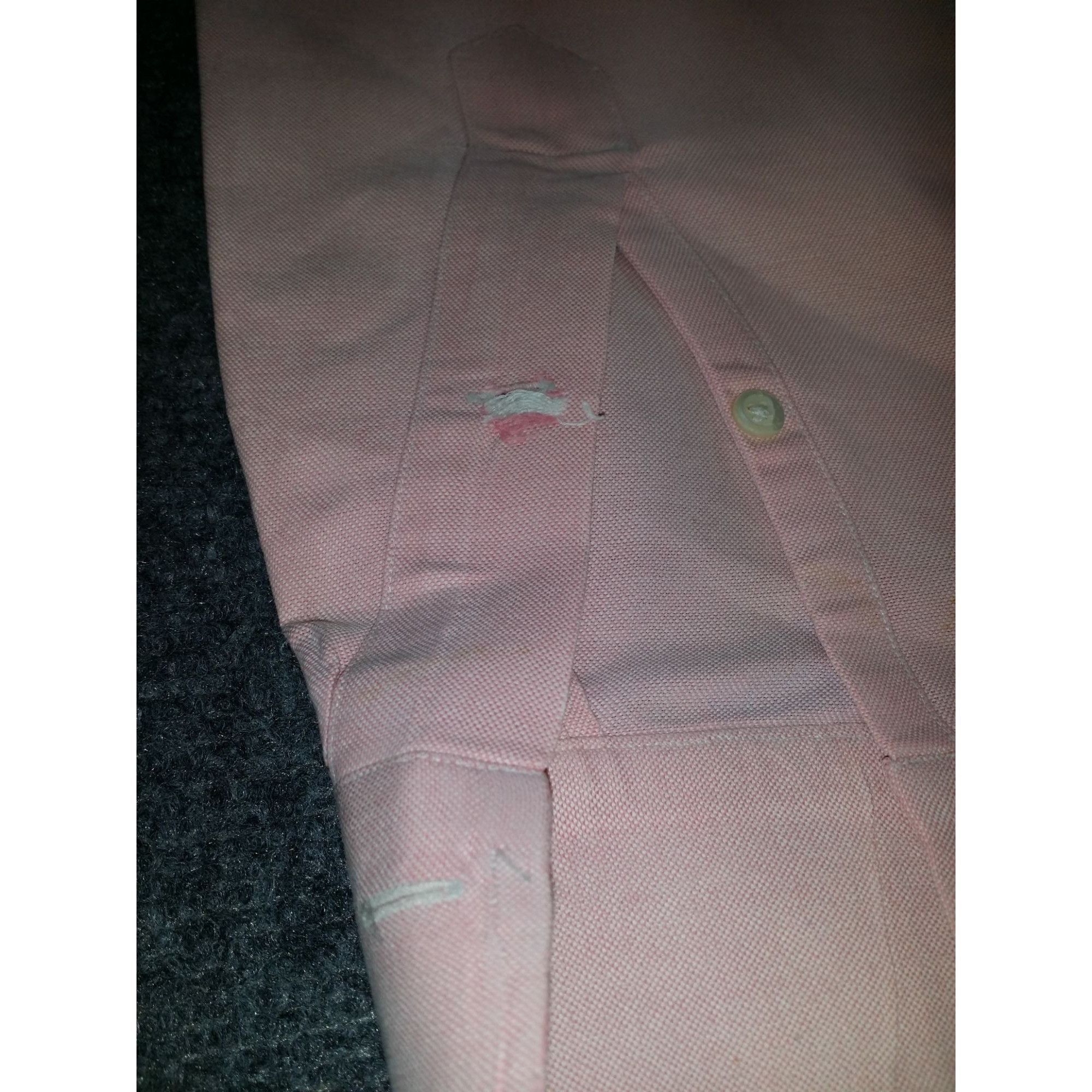 Ralph Lauren Ralph Lauren Button Up Shirt Men Sz L Pink Cotton Long Sleev Size US L / EU 52-54 / 3 - 8 Thumbnail
