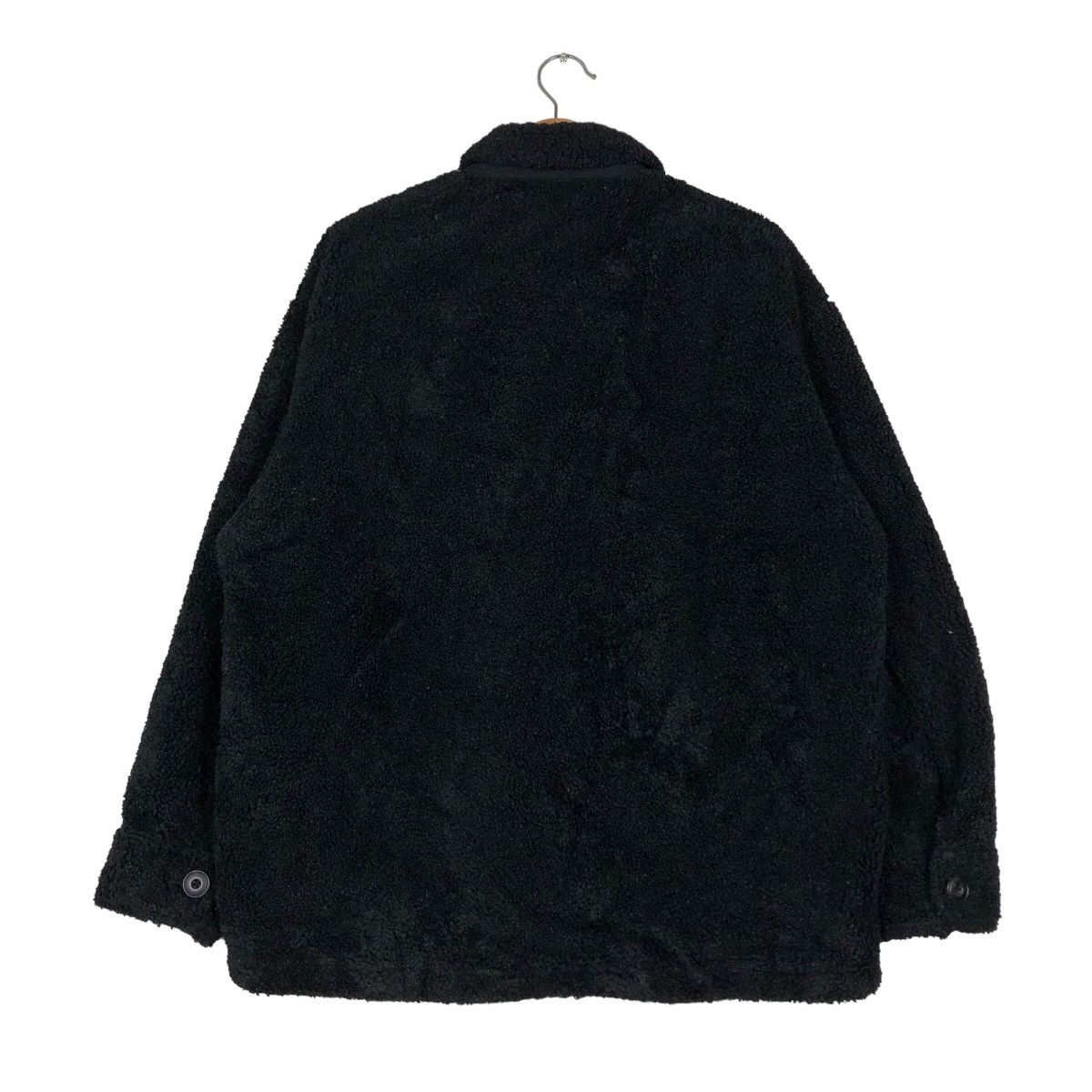 Japanese Brand 🔥Rich Black Vintage Button Jacket Work Uniqlo Undercover Size US L / EU 52-54 / 3 - 8 Thumbnail