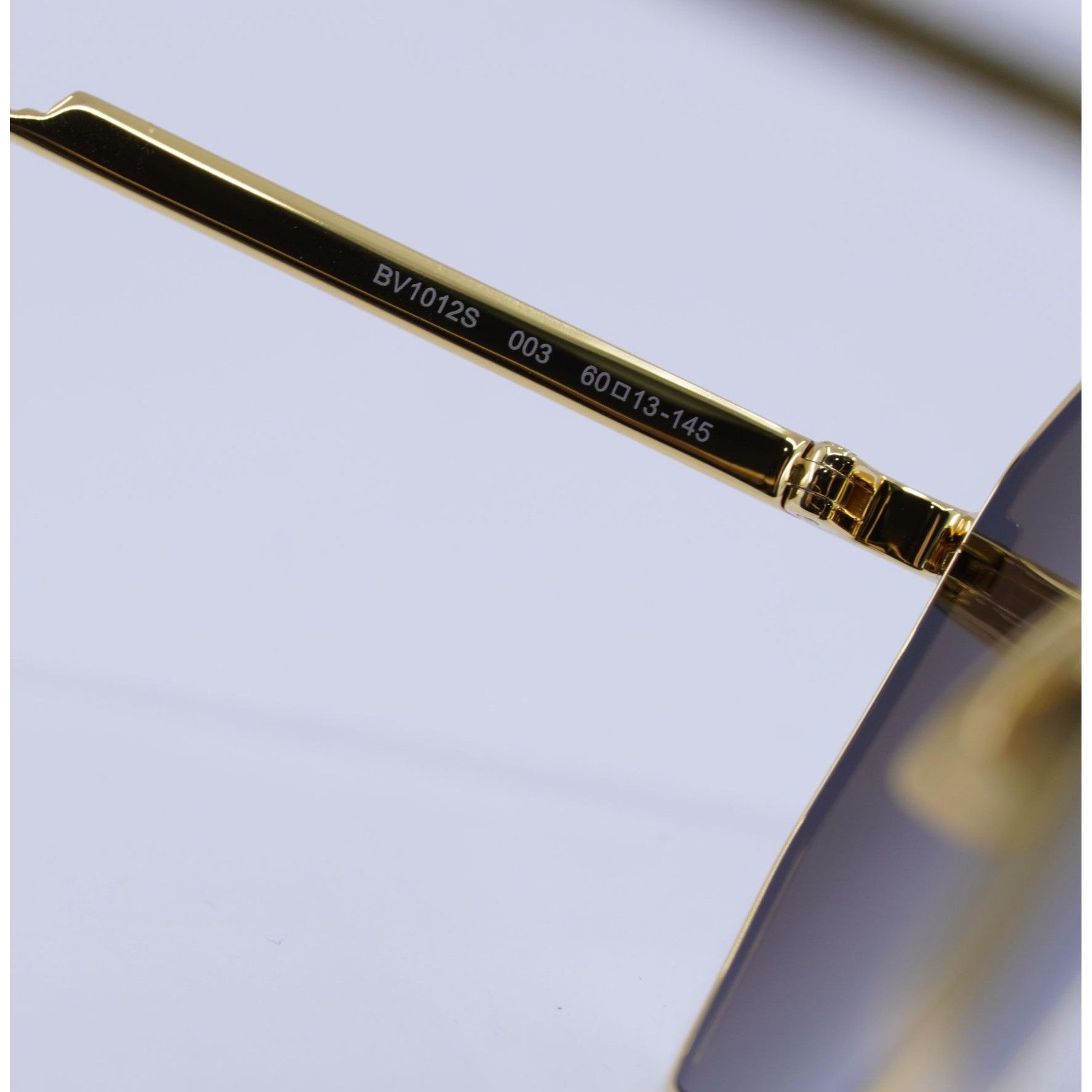 Bottega Veneta Bottega Veneta BV1012S 003 Sunglasses Gold Aviator Frame Size ONE SIZE - 10 Thumbnail