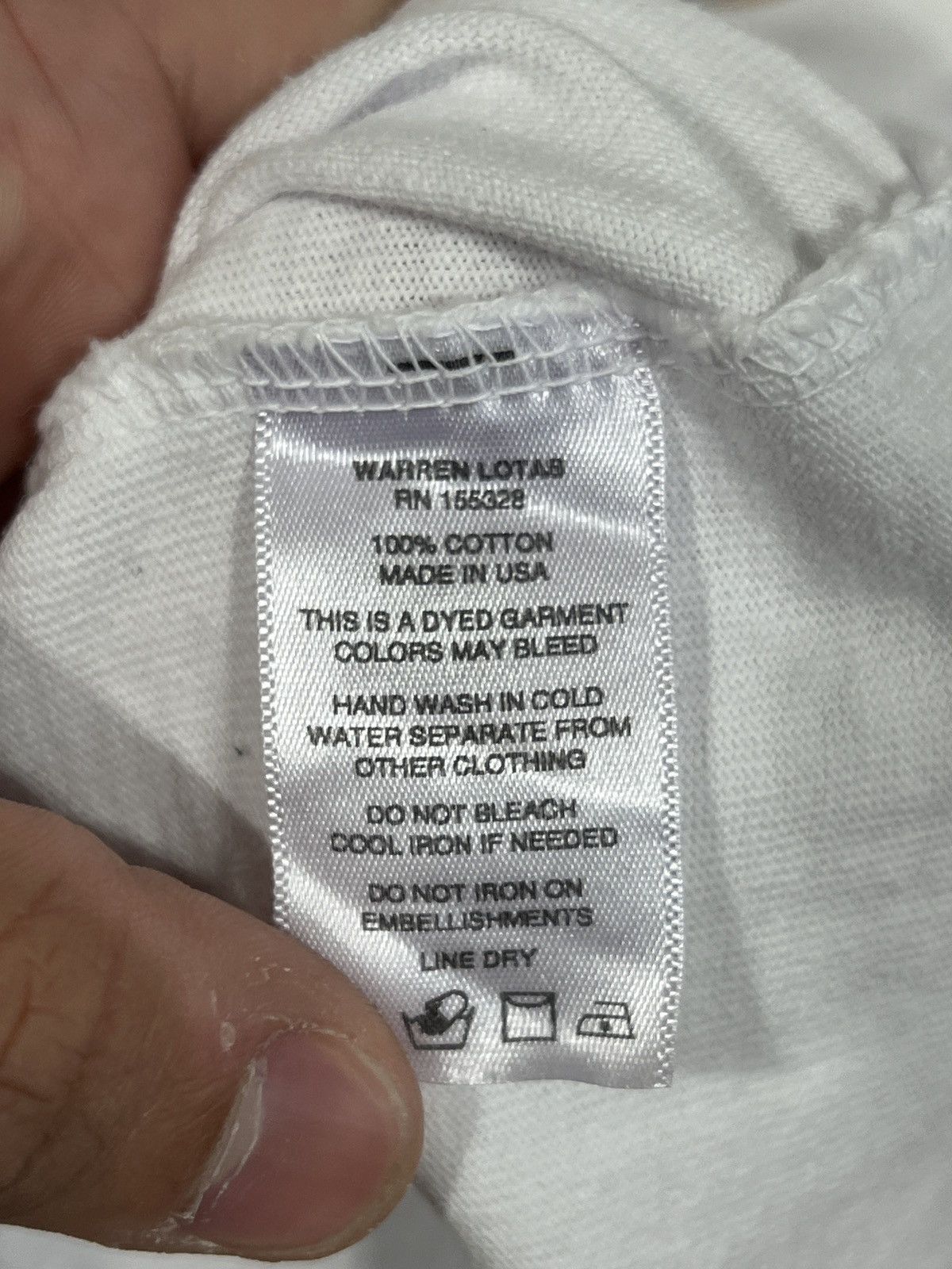 Warren Lotas Warren Lotas Cut Your Loses Tee Size US XXL / EU 58 / 5 - 7 Thumbnail