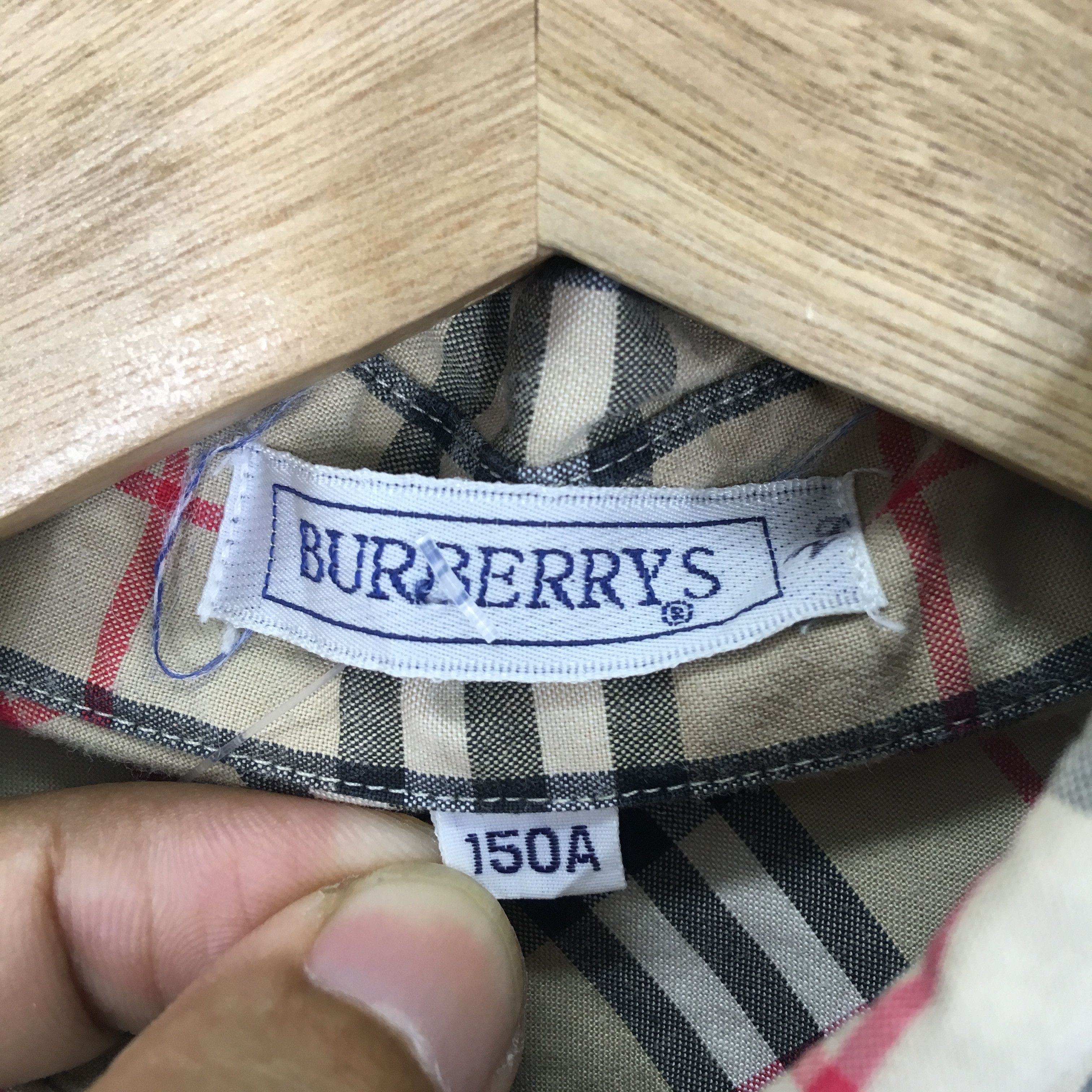 Burberry Burberry Nova Check Beige Luxury Style Button Down Shirt Size US S / EU 44-46 / 1 - 10 Thumbnail