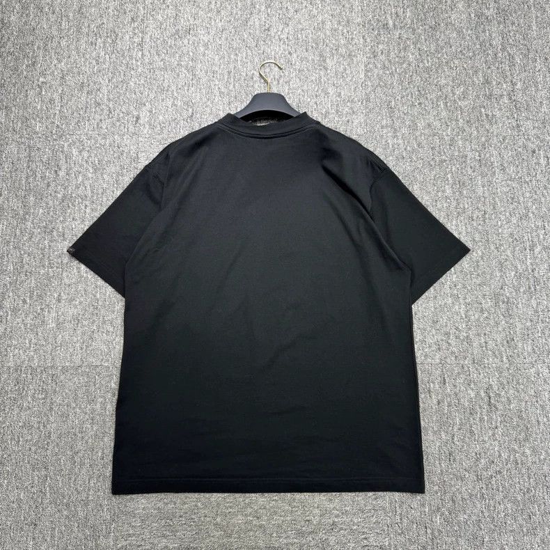 Balenciaga Balenciaga Black Short Sleeve TShirt Size M-2506 Size US M / EU 48-50 / 2 - 2 Thumbnail