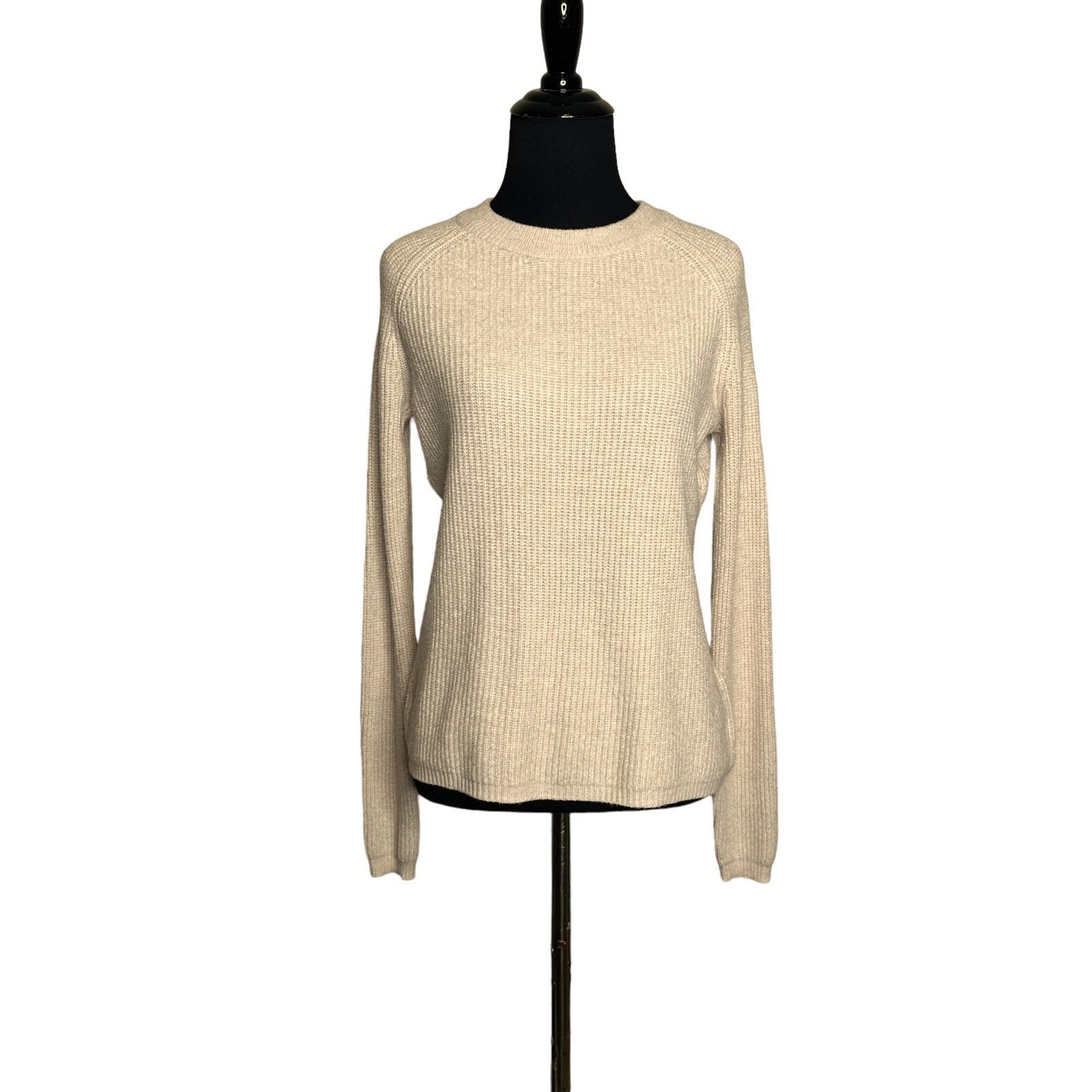 Elie Tahari Tahari beige cream crew neck long sleeves sweater size XS Size XS / US 0-2 / IT 36-38 - 14 Thumbnail