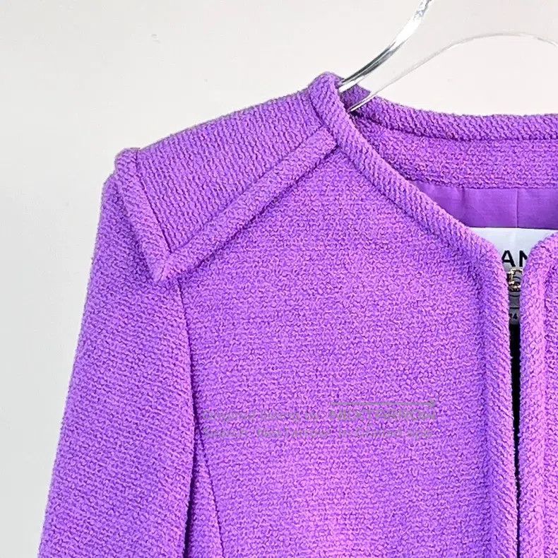 Chanel Chanel 20C purple four-pocket jacket Size XXS / US 00 / IT 34 - 3 Thumbnail