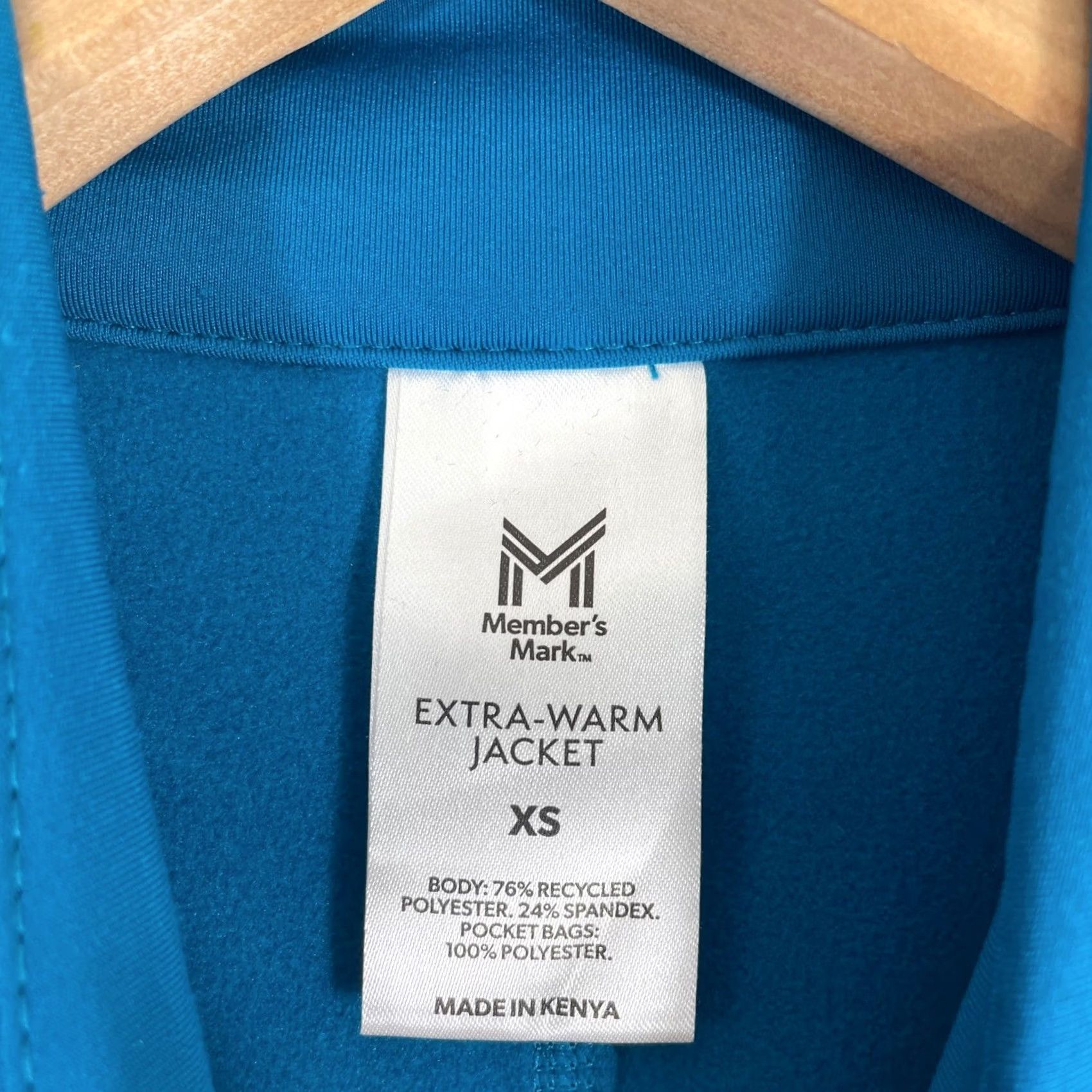 Altea Member's Mark Jacket Womens XS Teal Full Zip Thumbholes Fleece Lined Size XS / US 0-2 / IT 36-38 - 4 Thumbnail