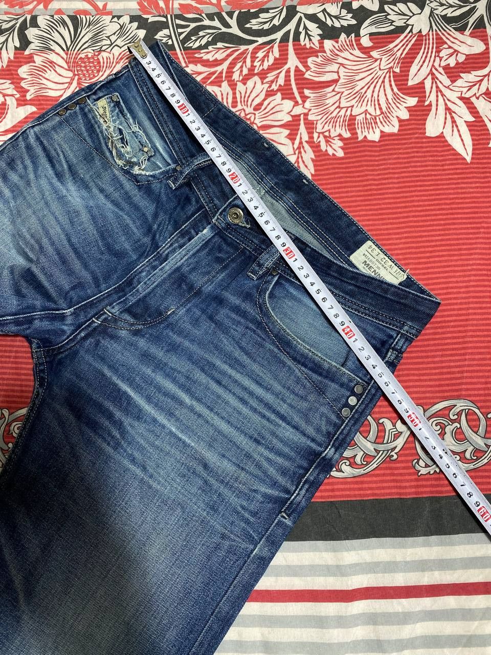 Diesel × Vintage Vintage Diesel MENNIT REGULAR STRAIGHT Denim Jeans Size US 32 / EU 48 - 21 Thumbnail