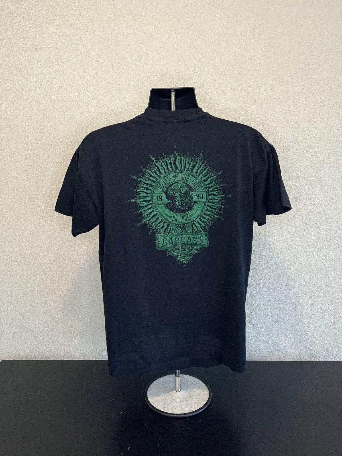 Band Tees × Vintage Carcass shirt 90s vintage heavy metal rock band Size US L / EU 52-54 / 3 - 2 Thumbnail