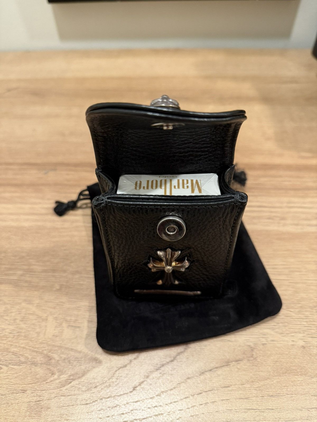 Chrome Hearts Cross Embellished Cigarette Holster Size ONE SIZE - 5 Thumbnail
