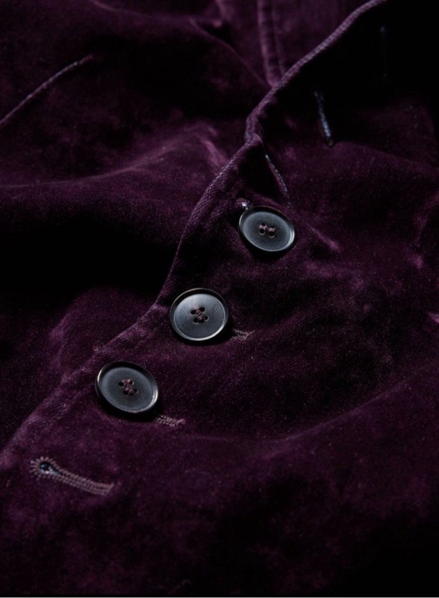 John Varvatos Woodward flocked velvet jacket EU 50 USA 40 Size US M / EU 48-50 / 2 - 18 Thumbnail