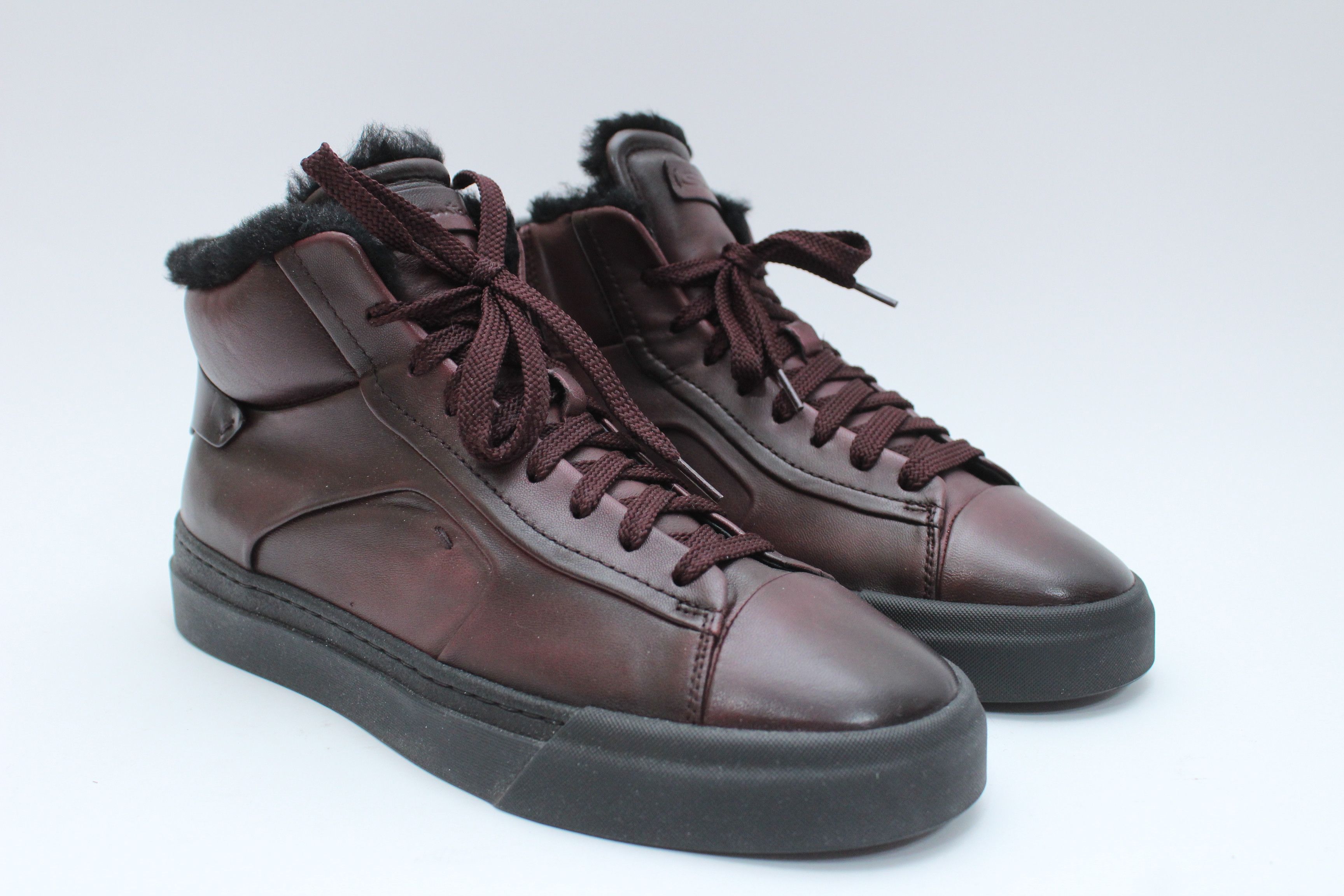 Santoni Santoni Leather Sneakers Mens Size US 8 Authentic Size US 8 / EU 41 - 1 Thumbnail