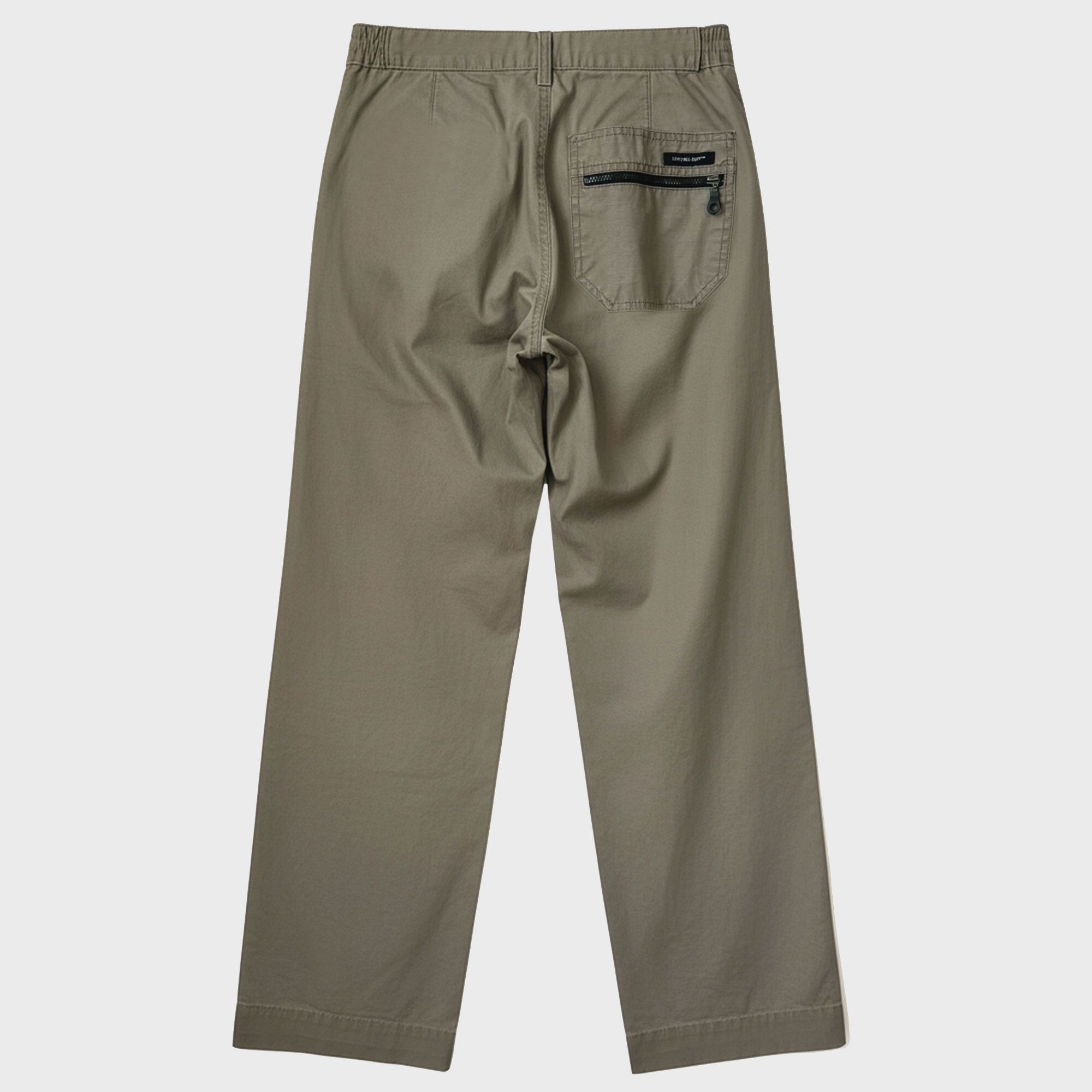 Levi's Levi's All-Duty Vintage Waxed Khaki Wide Straight Trousers Size US 32 / EU 48 - 3 Thumbnail