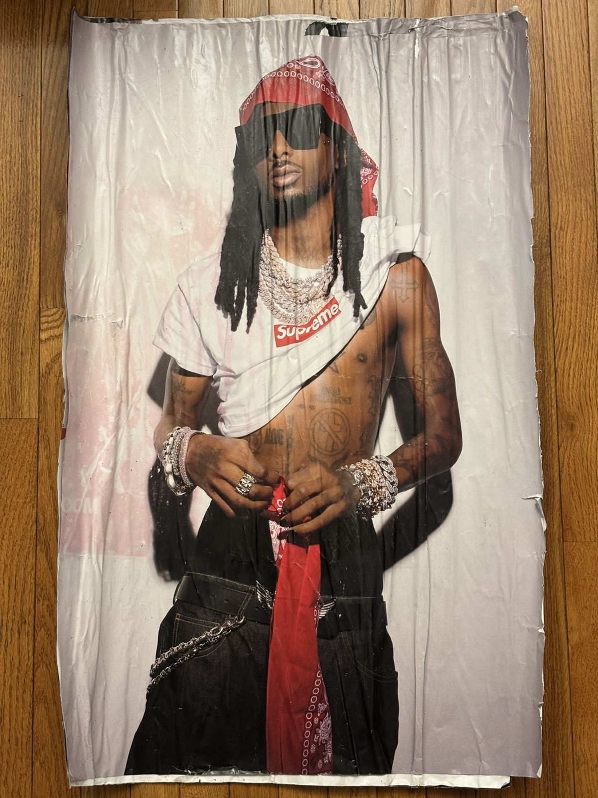 Playboi Carti Supreme FW25 ポスター