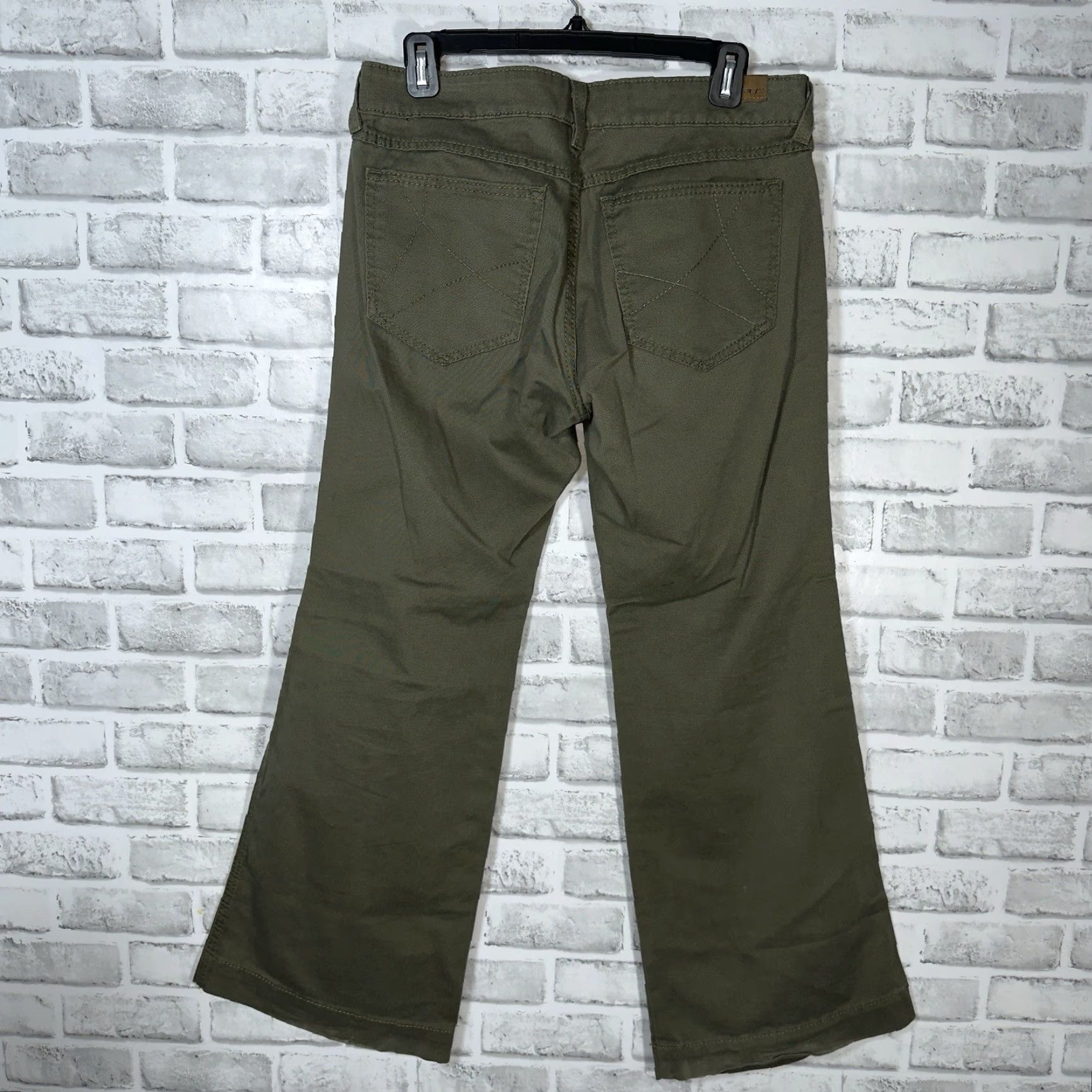 Ariat Ariat Denim Pants Women Green Cotton Blend Trouser 28x28 Regular Ankle Mens? Womens. Size 28" / US 6 / IT 42 - 5 Thumbnail