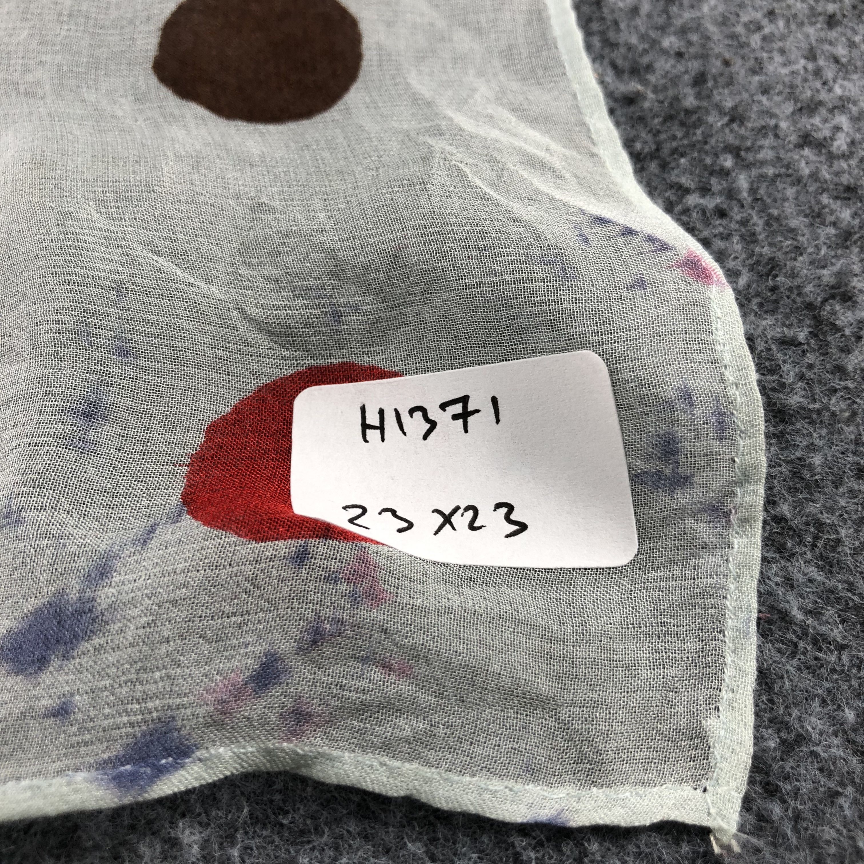 Japanese Brand Vivienne Westwood Handkerchief Neckerchief Bandana H1371 Size ONE SIZE - 8 Thumbnail