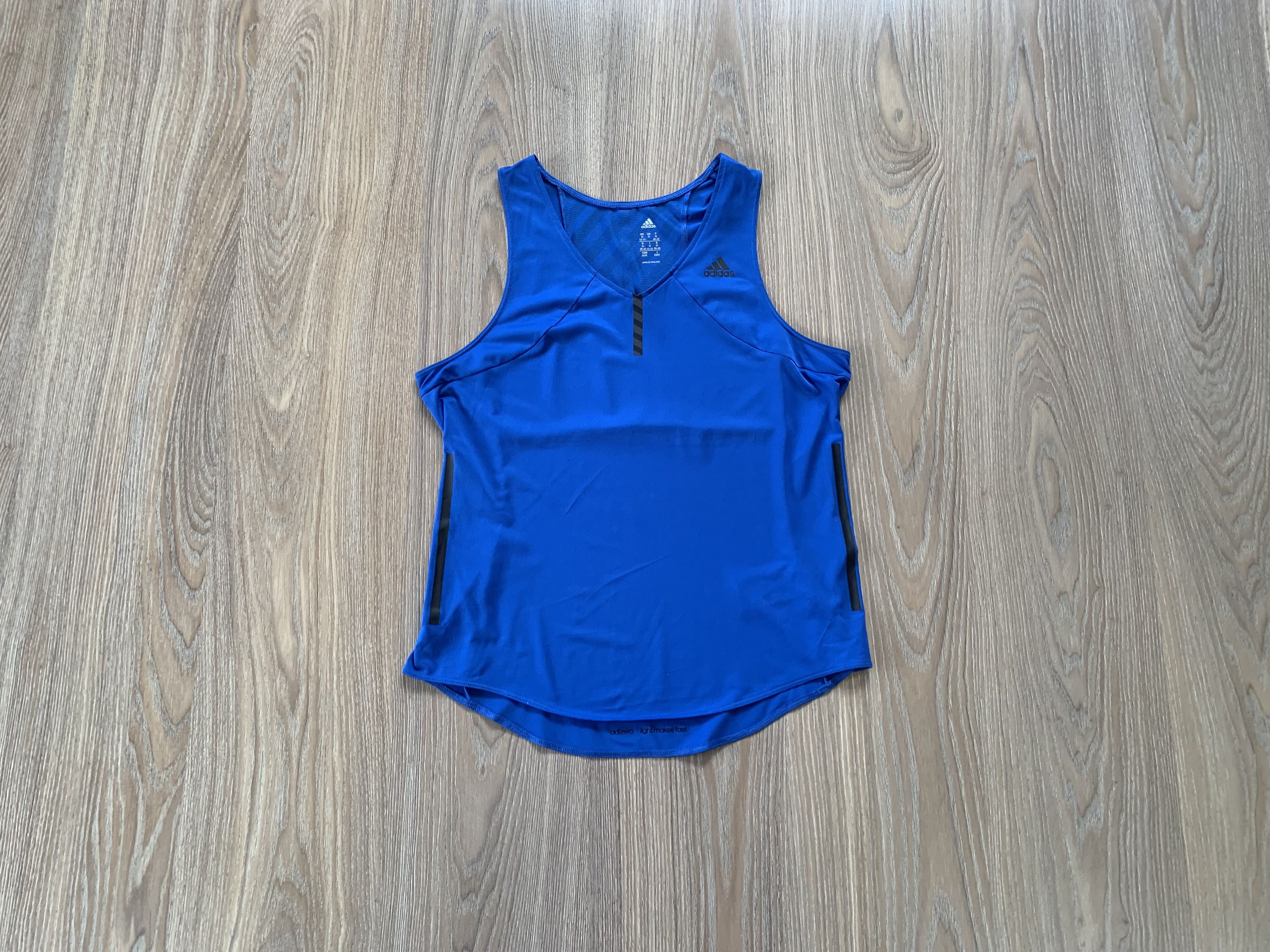 Adidas Adidas Adizero Performance Running Tank Top Size M / US 6-8 / IT 42-44 - 1 Thumbnail