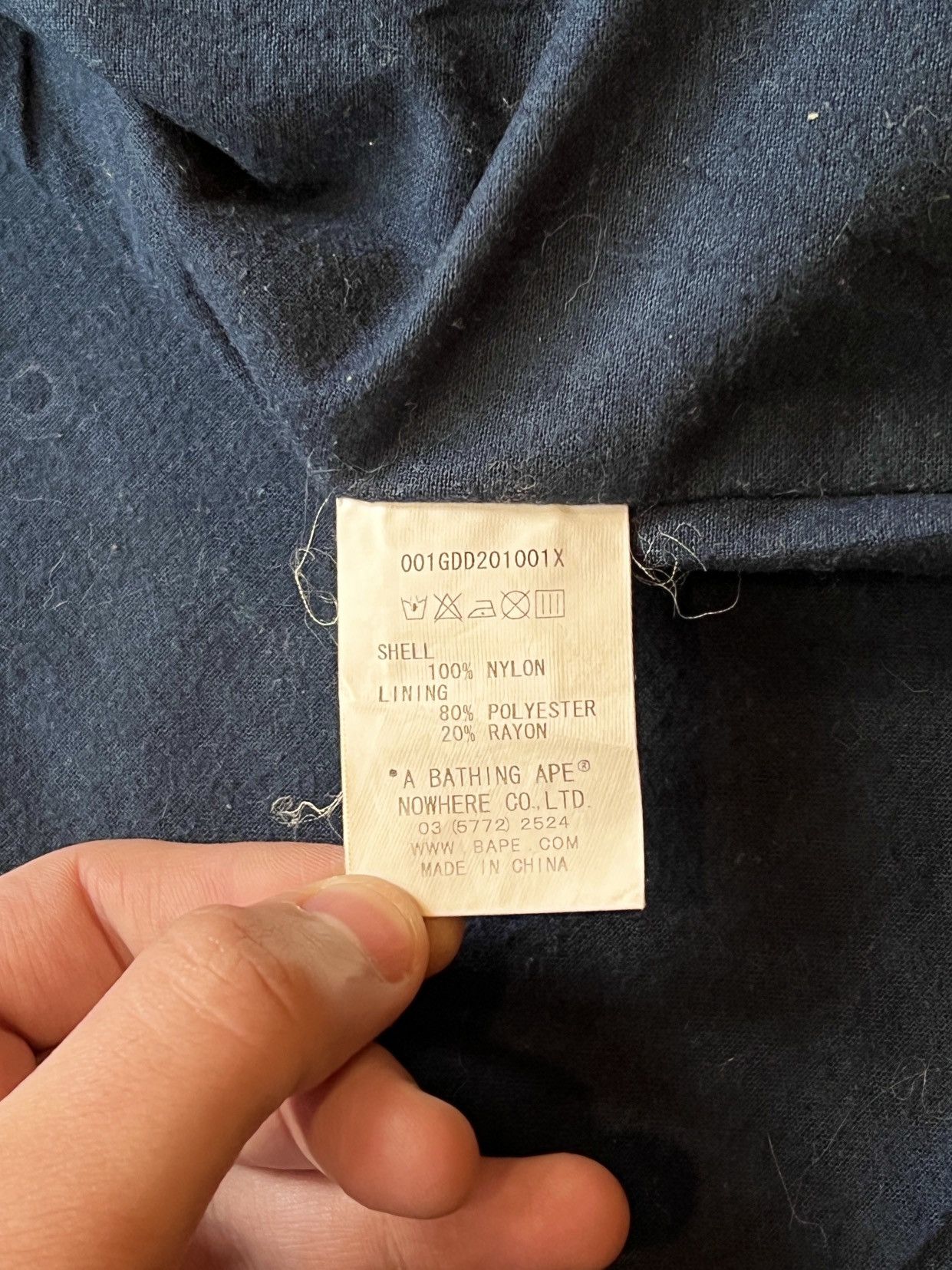 Bape Rare Bape Coach Jacket (Navy) Size US L / EU 52-54 / 3 - 13 Thumbnail