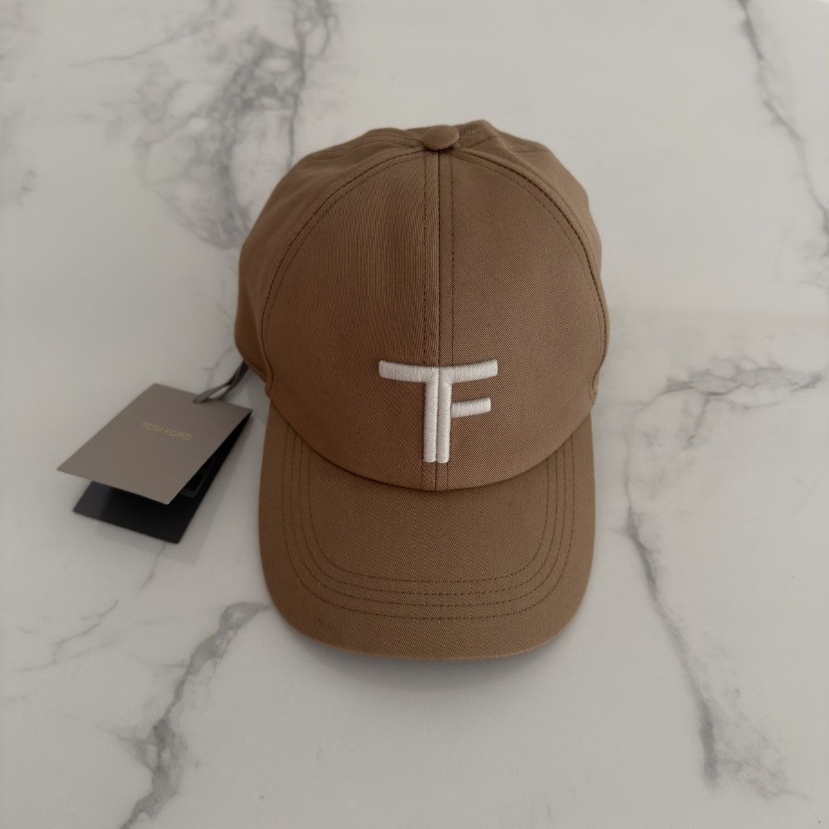 Tom Ford Tom Ford Baseball Cap Sand/Cream Medium 🚫READ DESCRIPTION🚫 Size ONE SIZE - 1 Thumbnail