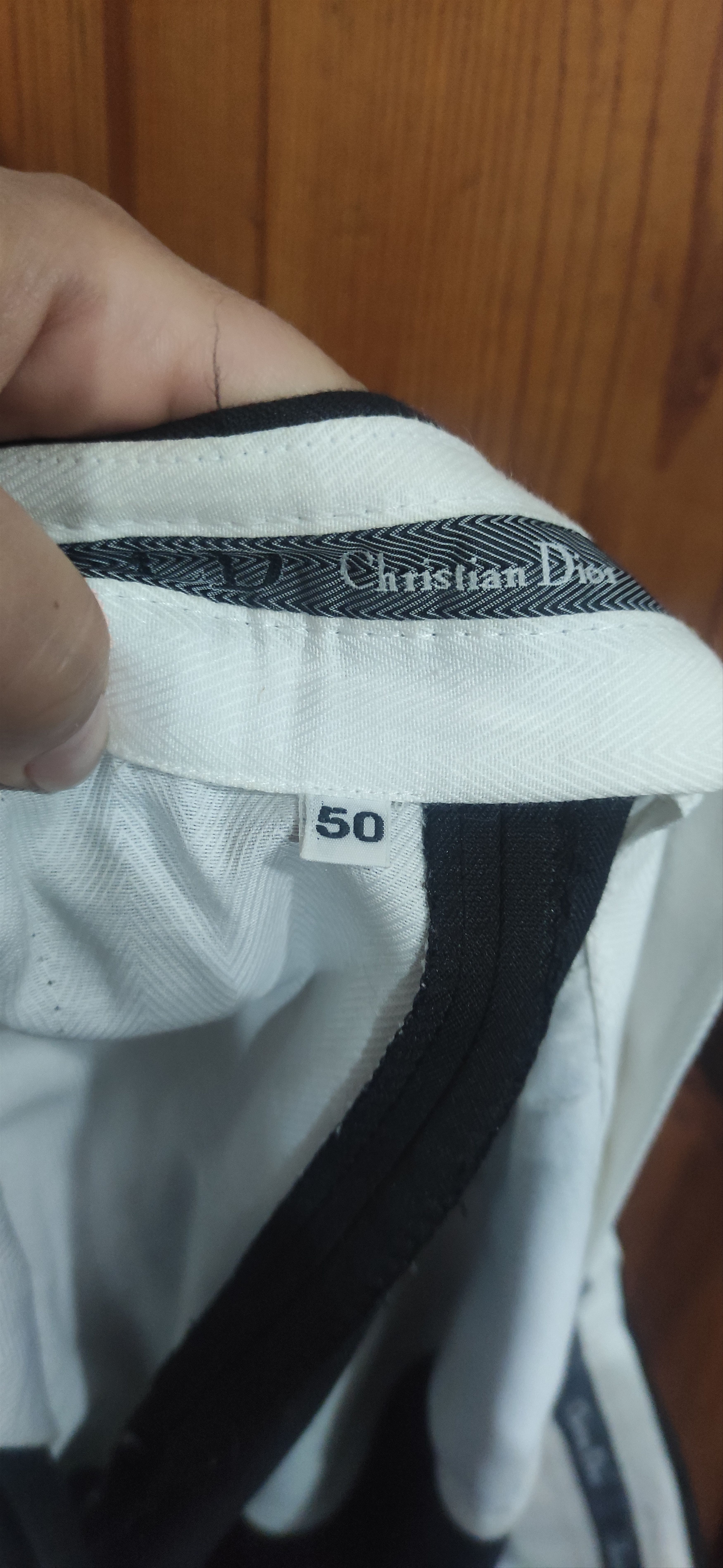 Christian Dior Monsieur The men's trousers Christian Dior Size US 34 / EU 50 - 9 Thumbnail
