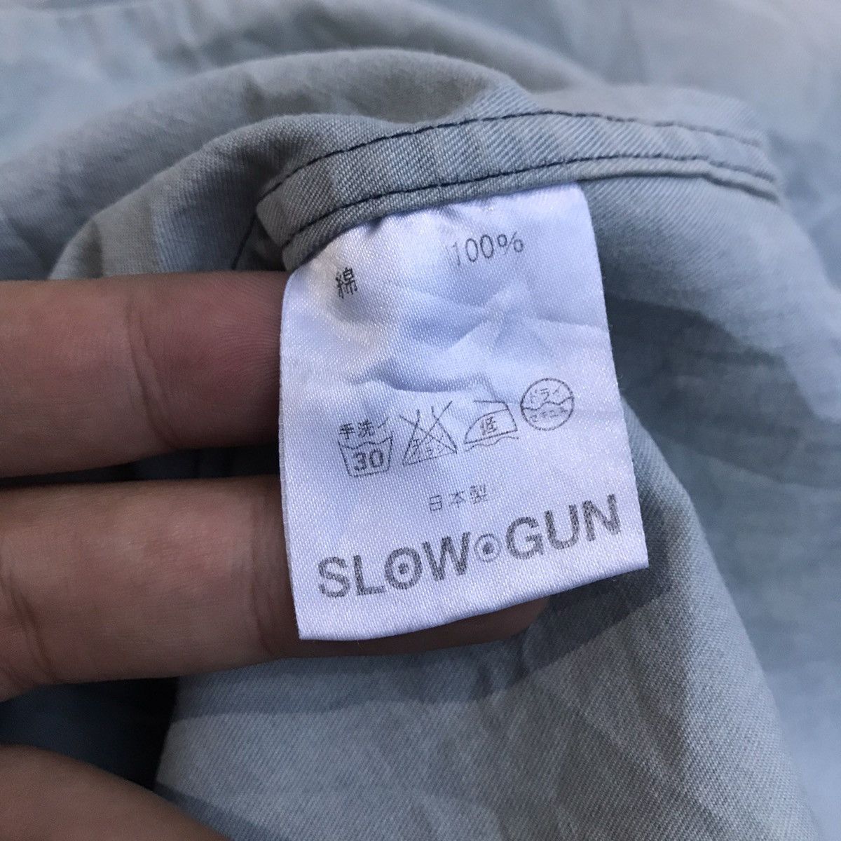 Cowboy Equipment × If Six Was Nine × Japanese Brand Vintage Slowgun Japan Ranchwear Cowboy Shirt Size M denim Size US S / EU 44-46 / 1 - 11 Thumbnail