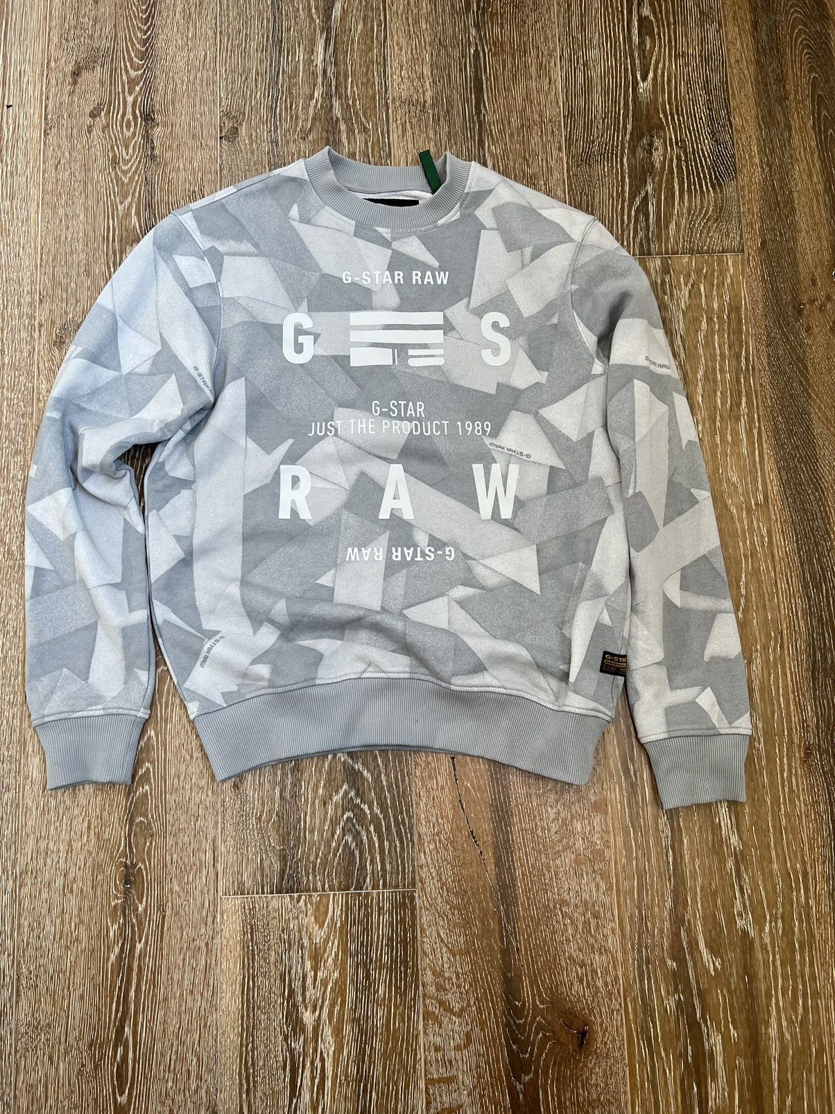 G-Star G star raw TAPE AOP SWEATER Size US S / EU 44-46 / 1 - 1 Thumbnail