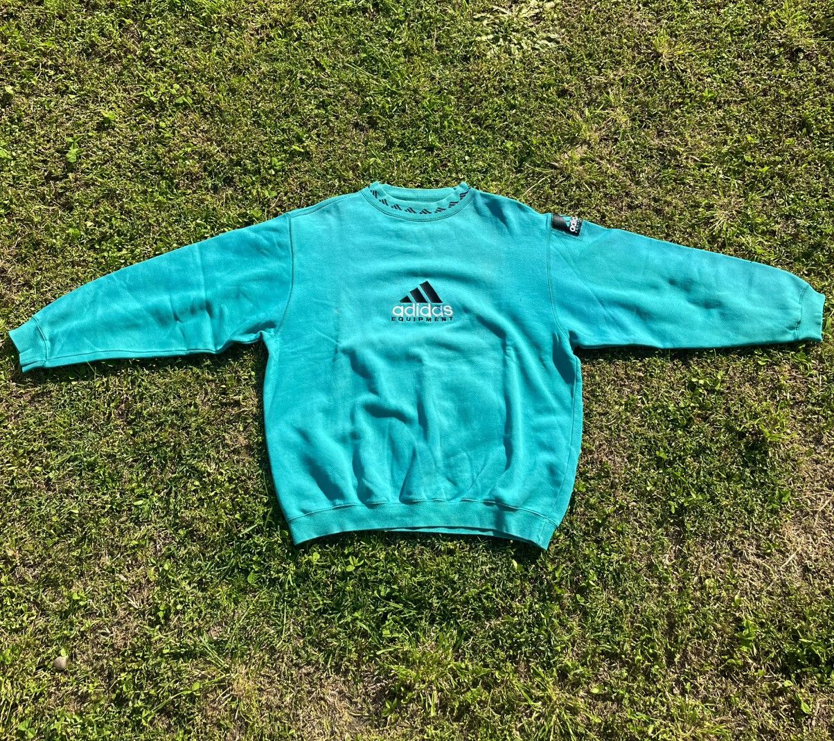 Adidas × Vintage Adidas sweatshirt Size US XL / EU 56 / 4 - 3 Thumbnail