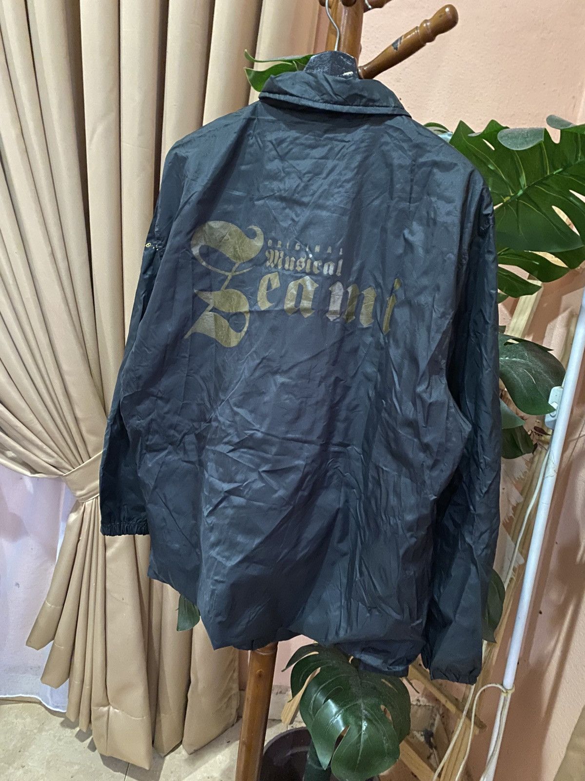 Japanese Brand Vintage SPEEDWIN “Musical Zeami” Coach Jacket – Japanese Size US L / EU 52-54 / 3 - 9 Thumbnail