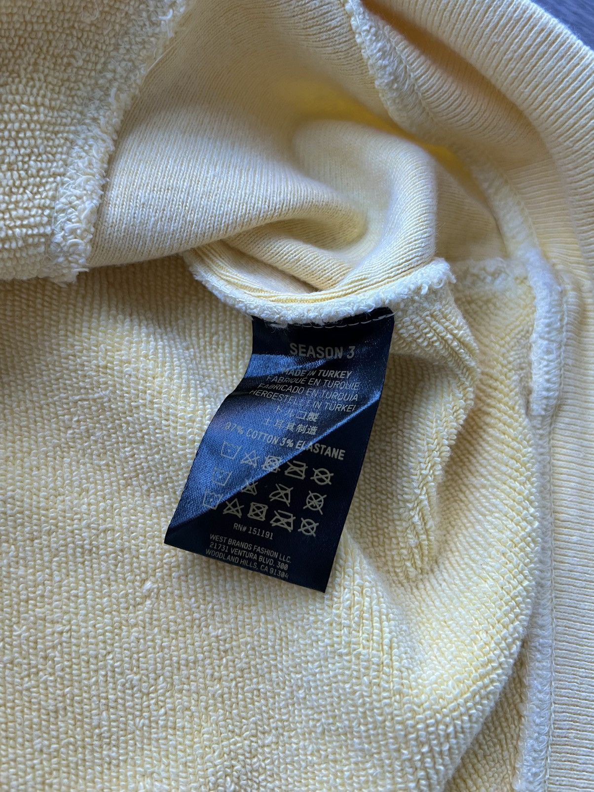 Yeezy Yeezy Season 3 Fleece Crewneck Sun God Small Size US S / EU 44-46 / 1 - 10 Thumbnail