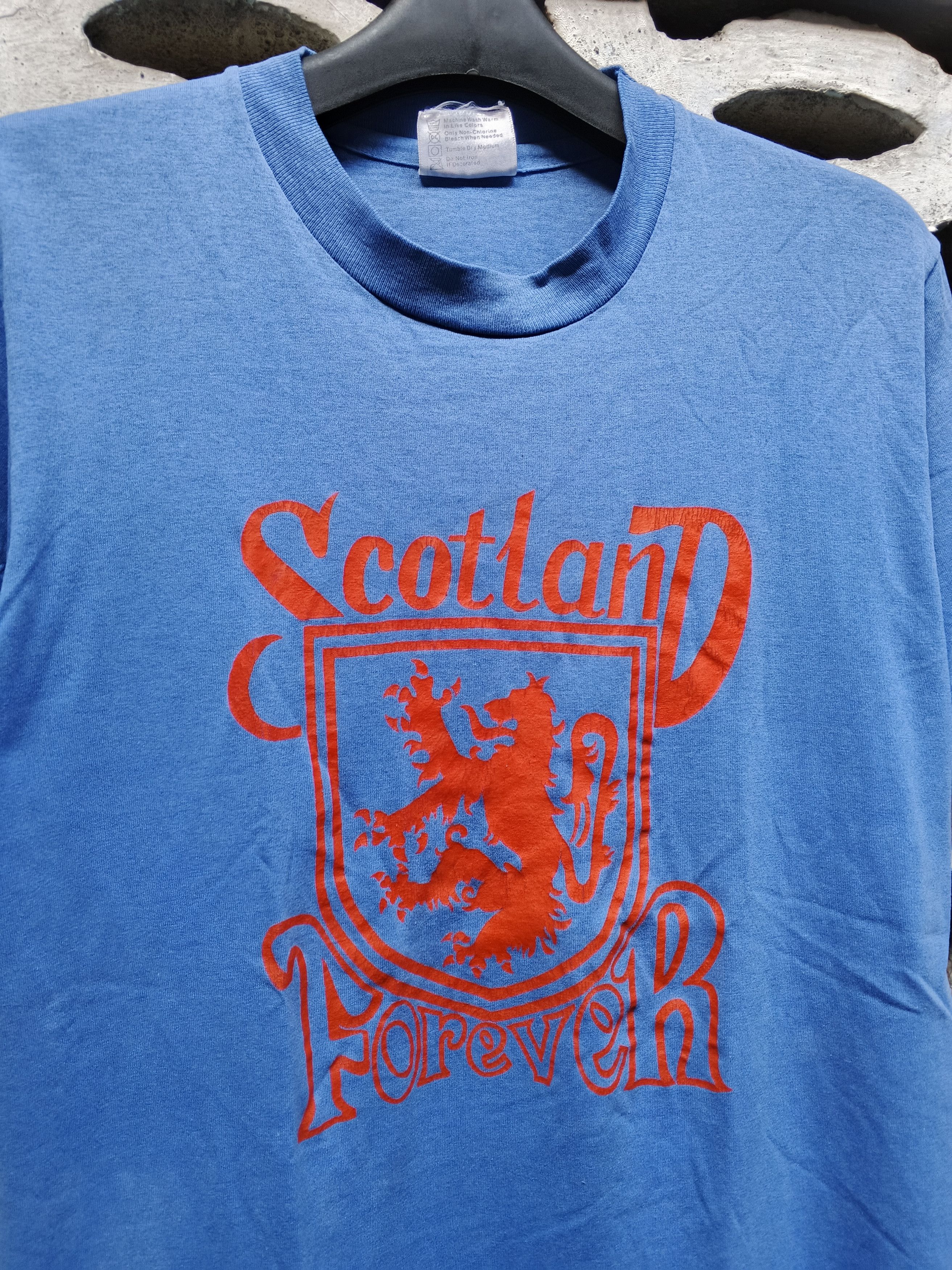 Vintage 90s Scotland Forever Size US S / EU 44-46 / 1 - 1 Thumbnail