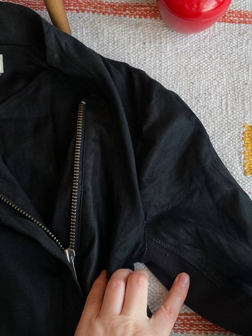 Helmut Lang Helmut Lang Black Asym Jacket Leather Size XS / US 0-2 / IT 36-38 - 7 Thumbnail