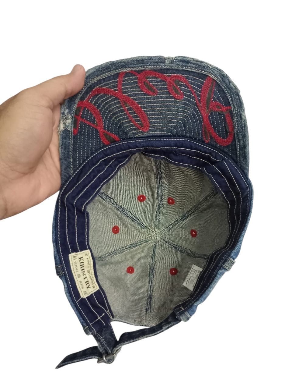 Kapital Kountry Kapital Kountry Denim cap Size ONE SIZE - 2 Thumbnail