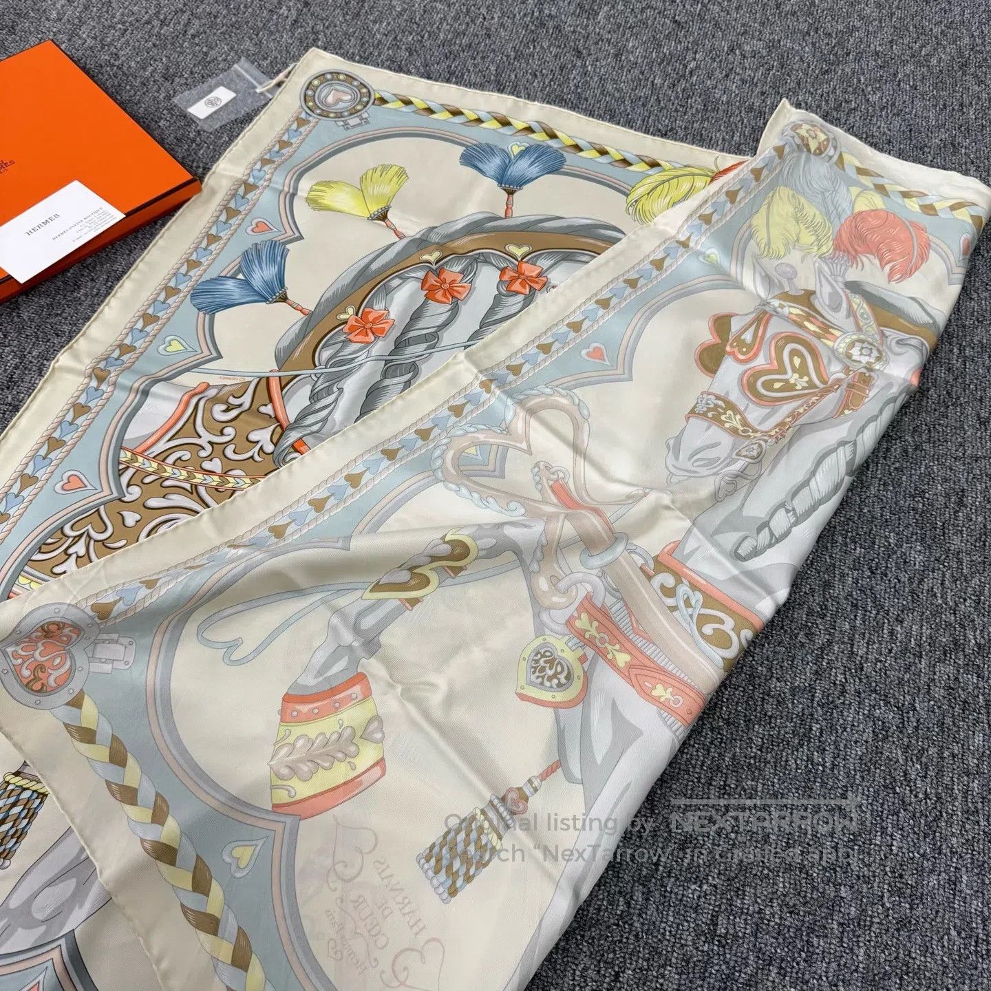 Hermes Hermes Sweet saddle equipment; scarf| Size ONE SIZE - 2 Thumbnail