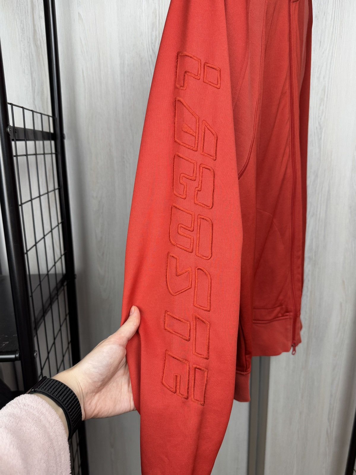 Lacoste Lacoste Live Red Full Zip Track Top Jacket Sweater Unisex Size US XXL / EU 58 / 5 - 3 Thumbnail
