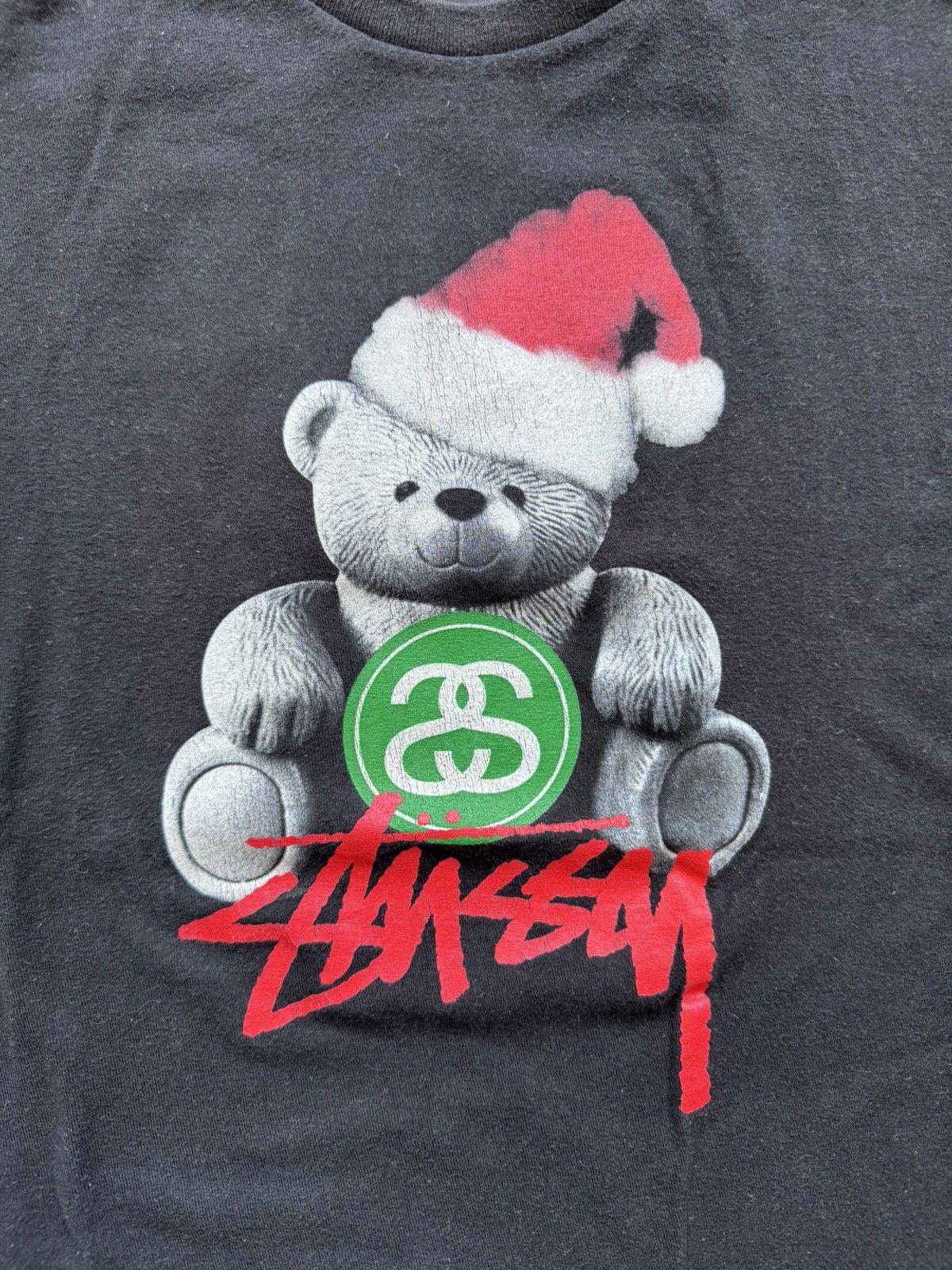 Stussy Stussy Santa Bear Tee Size US M / EU 48-50 / 2 - 2 Thumbnail