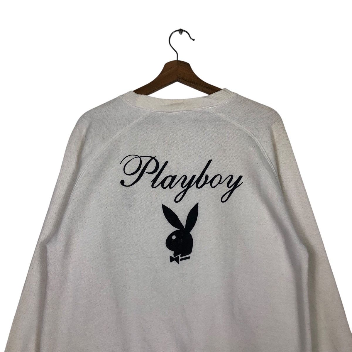 Japanese Brand 📌Vintage Sweatshirt Pull Over Playboy Big Logo Size US M / EU 48-50 / 2 - 10 Thumbnail
