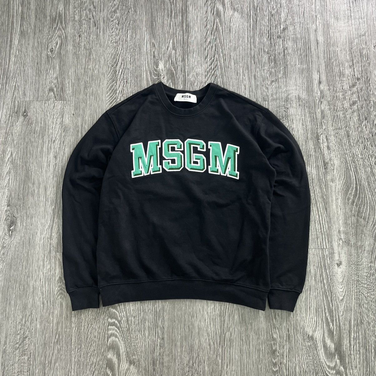 MSGM MSGM Logo Cotton Sweatshirt Size US M / EU 48-50 / 2 - 1 Thumbnail