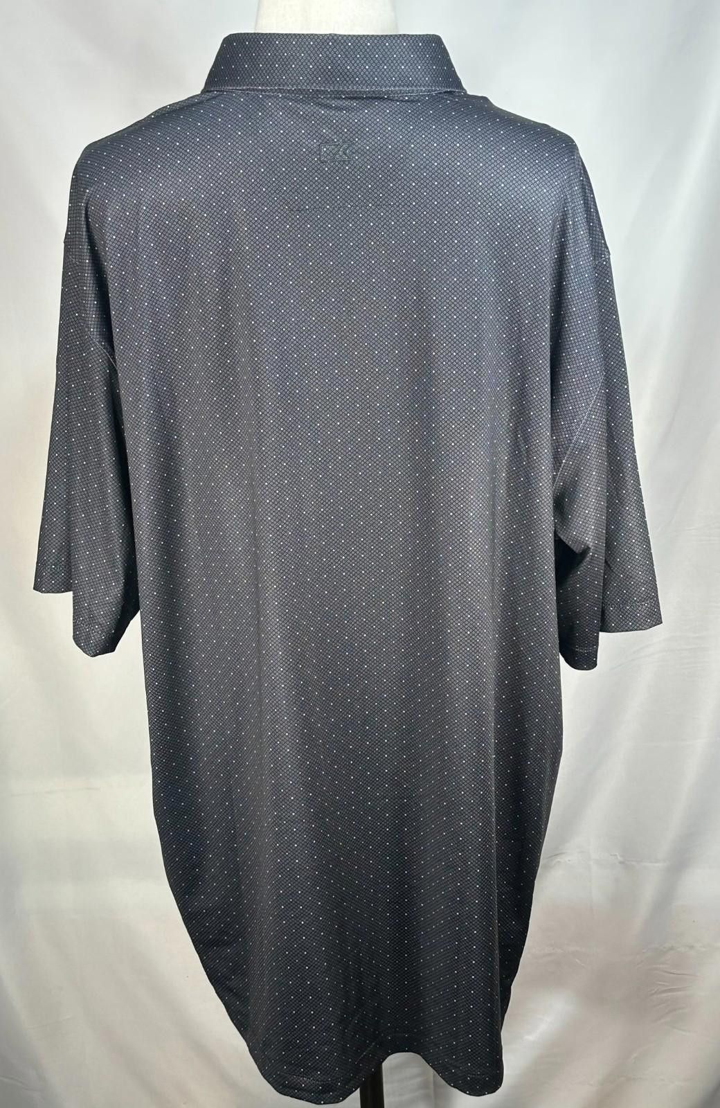 Cutter & Buck Cutter Buck Fleur de Lis 1/4 Button Pullover Black Mens 2XT Size US XXL / EU 58 / 5 - 2 Thumbnail