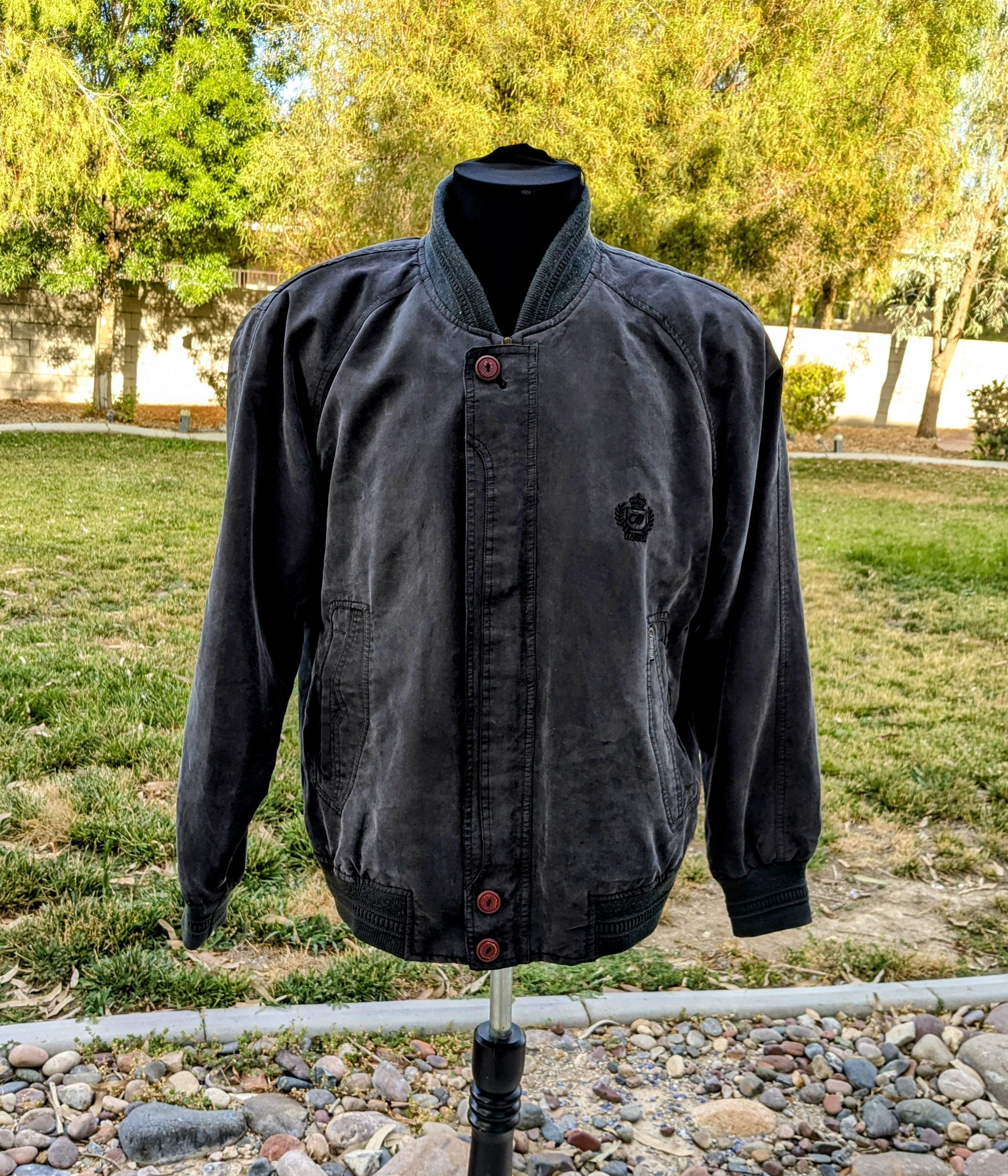 Designer Vintage Caman Zip-Up Classic Retro 1980s Bomber Jacket Size US L / EU 52-54 / 3 - 1 Thumbnail