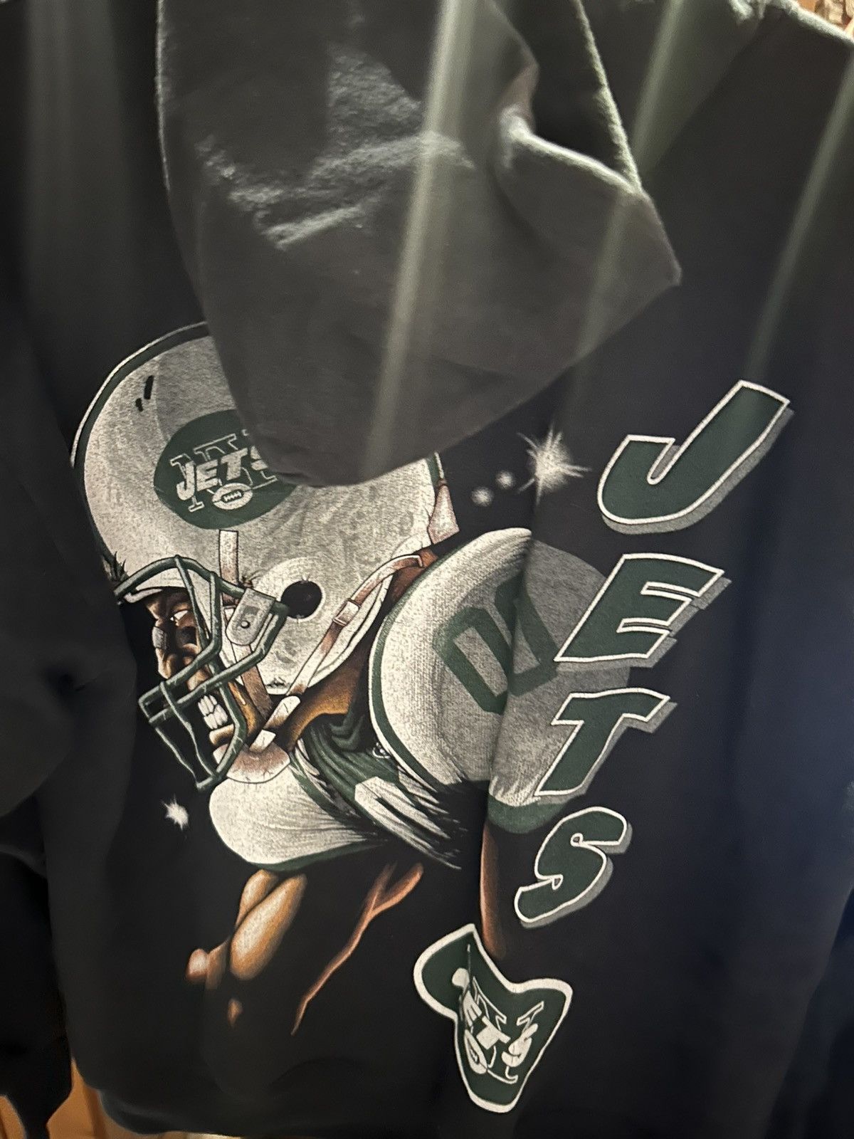 NFL Vintage NFL Jets Hoodie Size US S / EU 44-46 / 1 - 2 Thumbnail