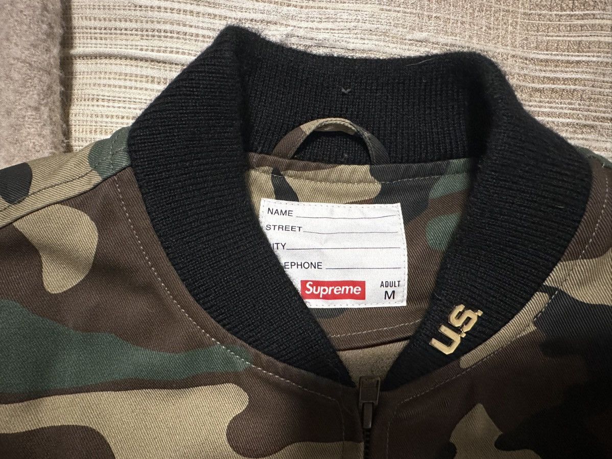 Supreme Supreme “A” Camo Bomber Size US M / EU 48-50 / 2 - 3 Thumbnail