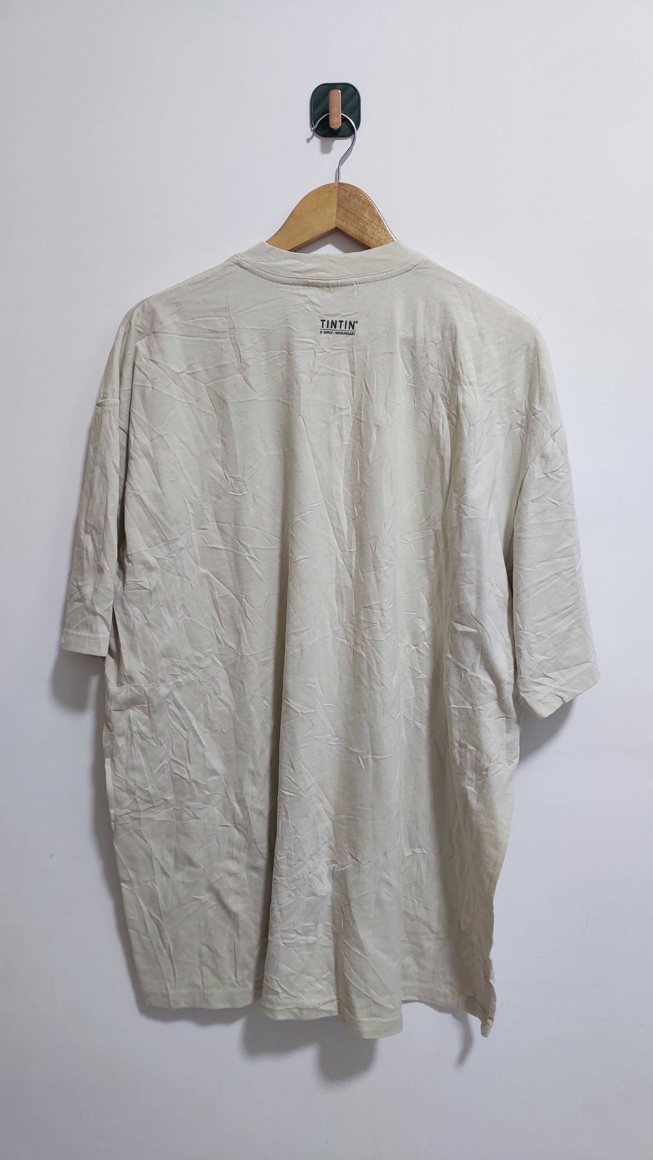 Cartoon Network × Vintage VINTAGE TINTIN CARTOON TSHIRT Size US XXL / EU 58 / 5 - 2 Thumbnail