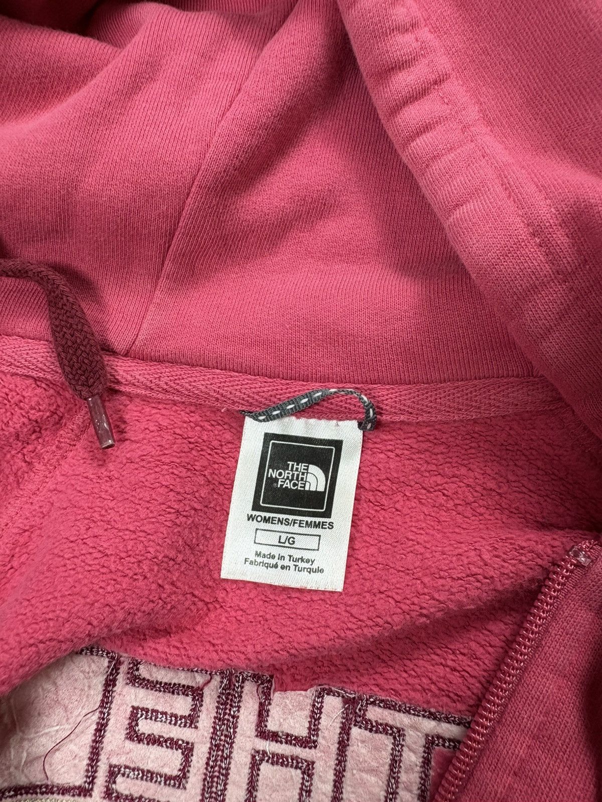 The North Face The north face y2k vintage cute pink zip up hoodie Size L / US 10 / IT 46 - 4 Thumbnail