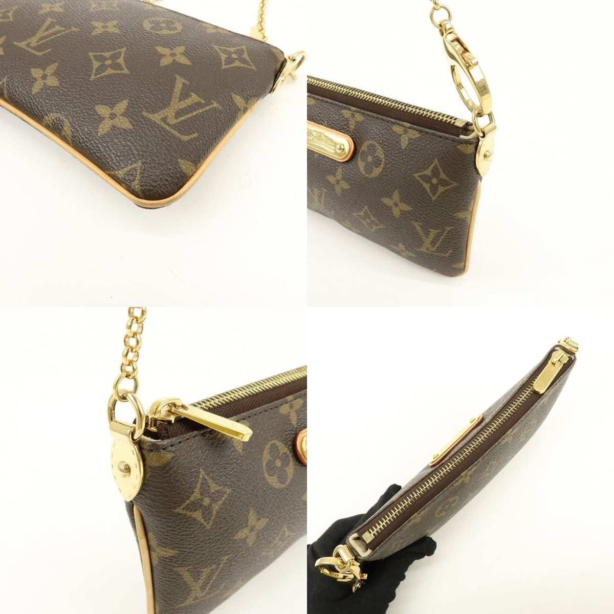 Louis Vuitton Louis Vuitton Monogram Pochette Milla MM Brown Size ONE SIZE - 5 Thumbnail