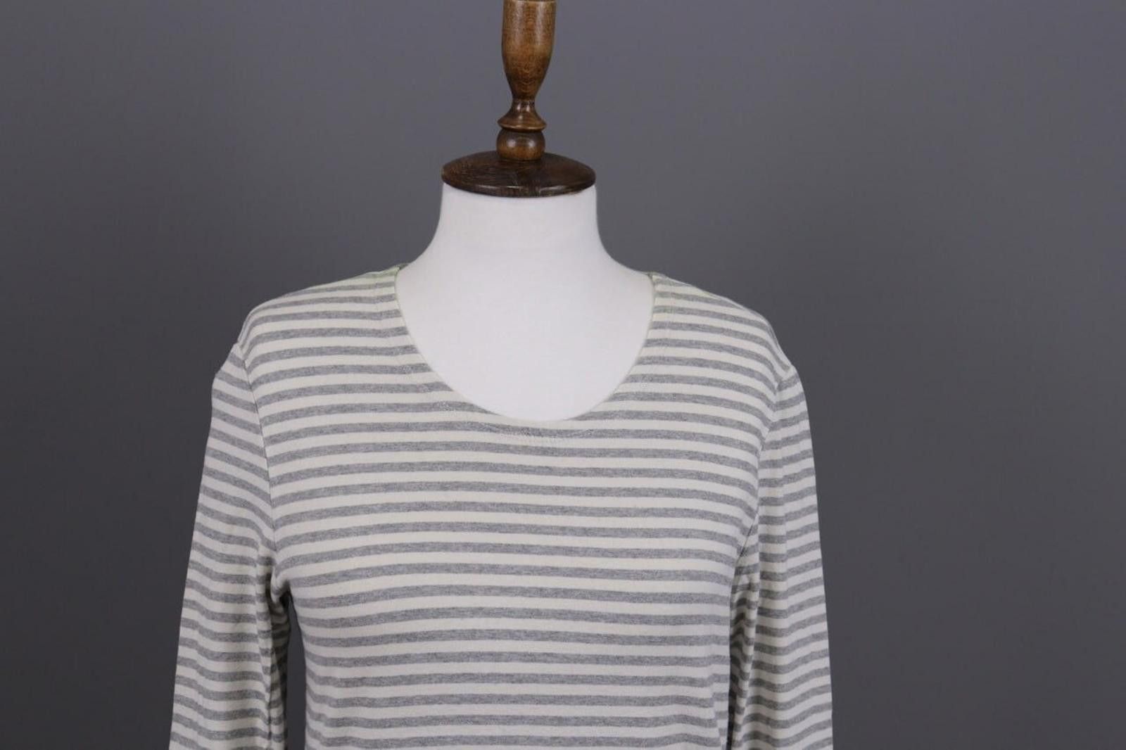 Oscar De La Renta Oska Stripe Multicolor Lagenlook Relaxed Pullover Top Size 1 Size M / US 6-8 / IT 42-44 - 2 Thumbnail