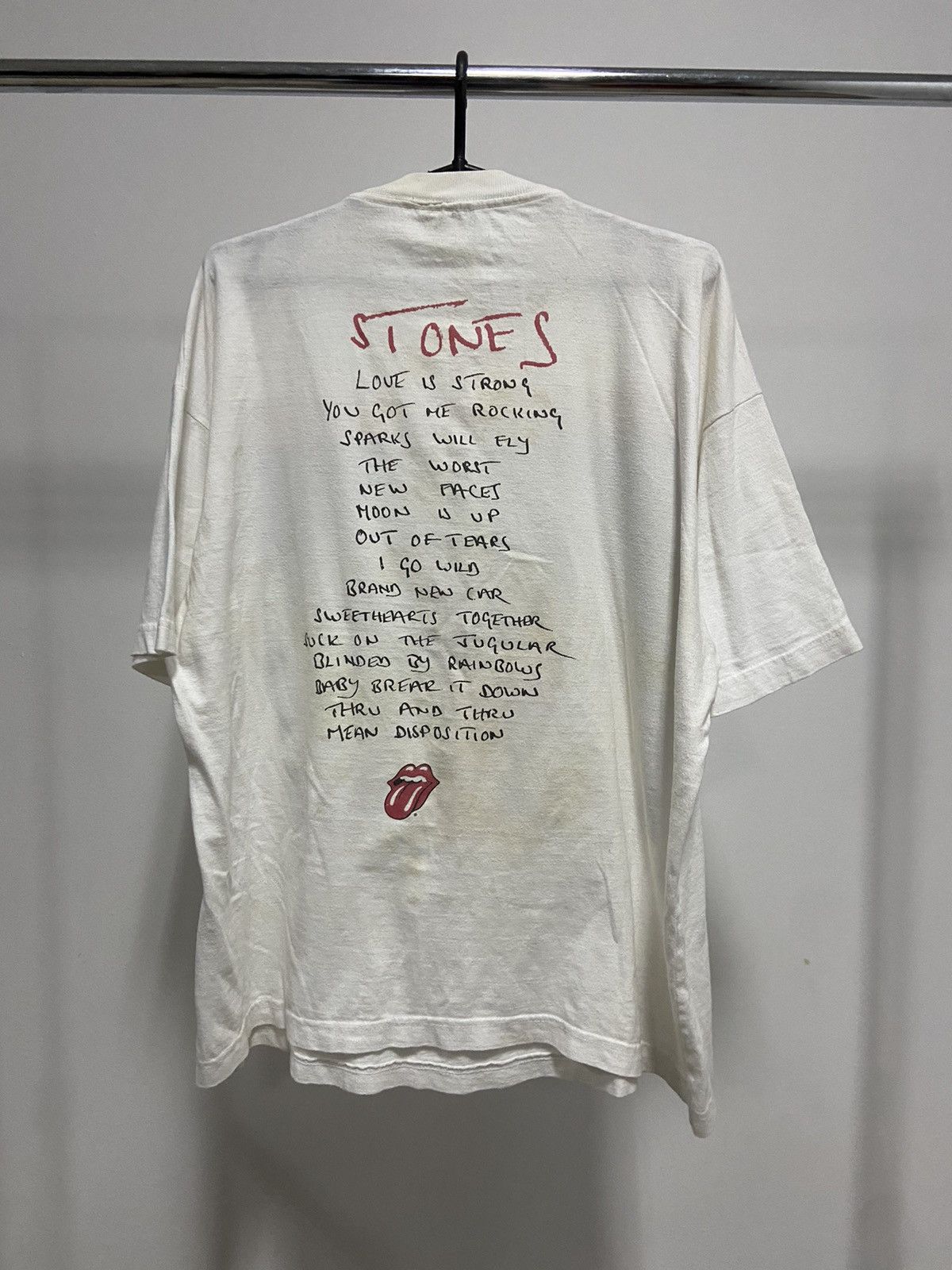 Band Tees × The Rolling Stones Rolling Stones voodoo lounge big print rock band tee vintage Size US L / EU 52-54 / 3 - 2 Thumbnail