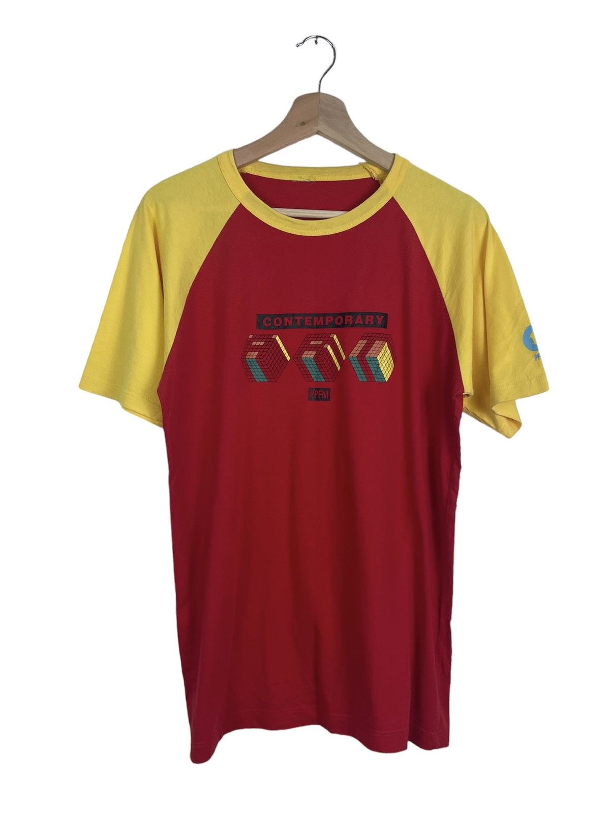 PPFM PPFM Vintage Raglan Tee | Y2K YOPPI Era Japan Streetwear Size US M / EU 48-50 / 2 - 1 Thumbnail
