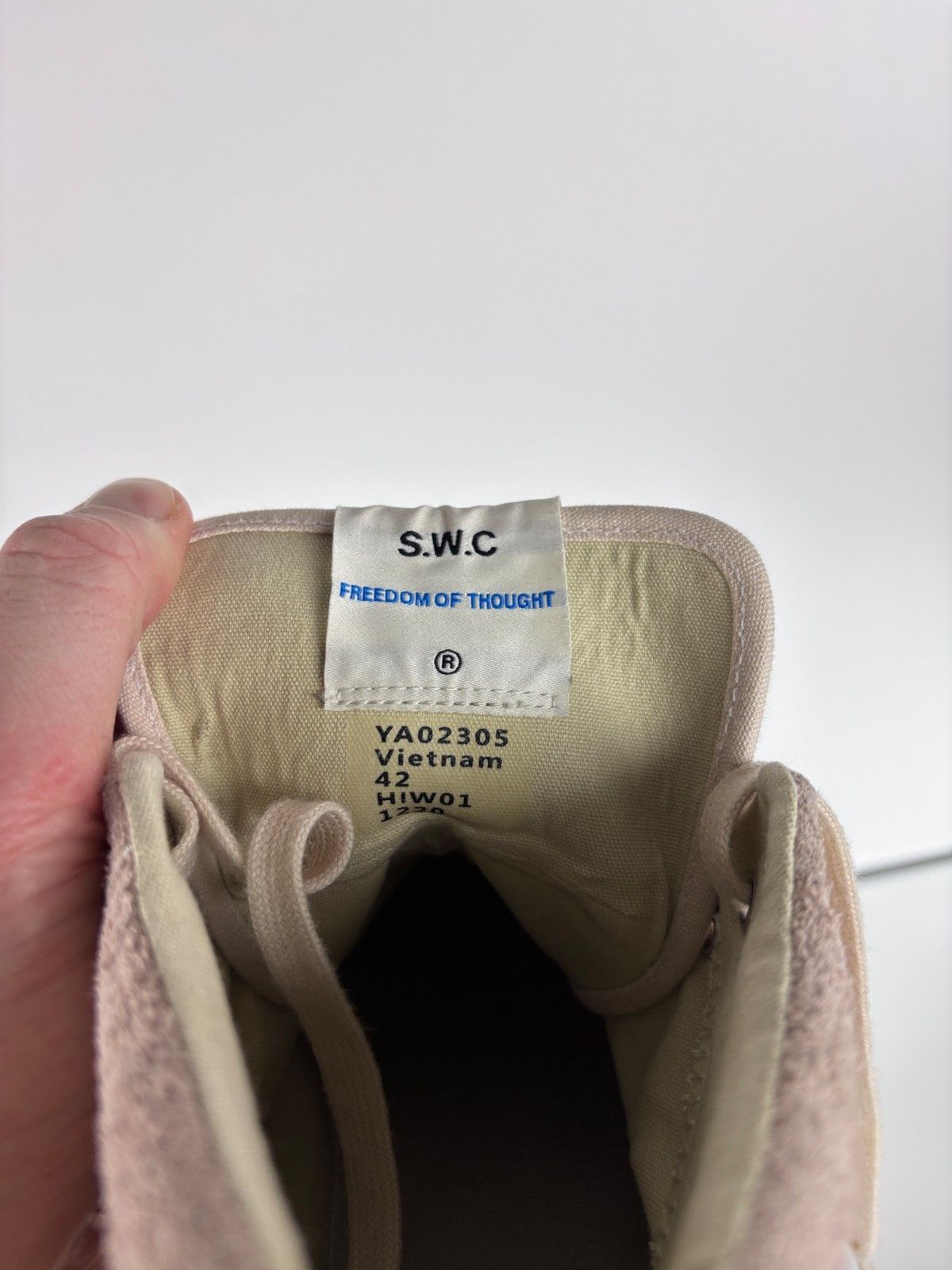 Stepney Workers Club Stepney Workers Club SWC Suede High Sneakers Pink Shoes US 9 Size US 9 / EU 42 - 7 Thumbnail