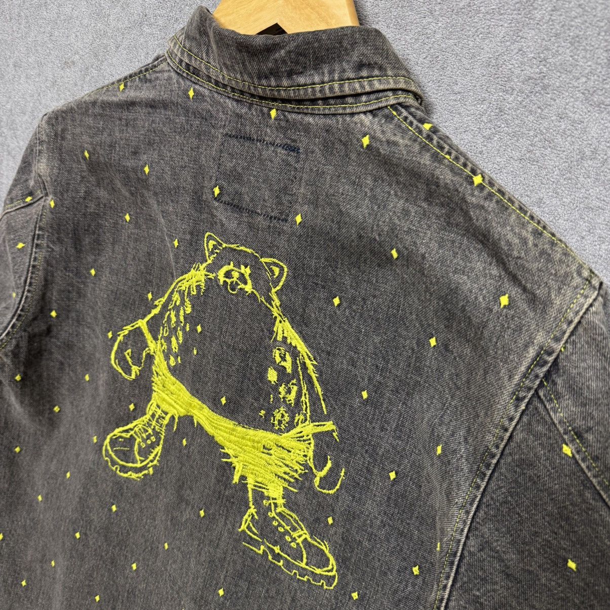 Undercover SS02 Undercover Illusion of Haze Bear Denim Jacket Size US M / EU 48-50 / 2 - 4 Thumbnail